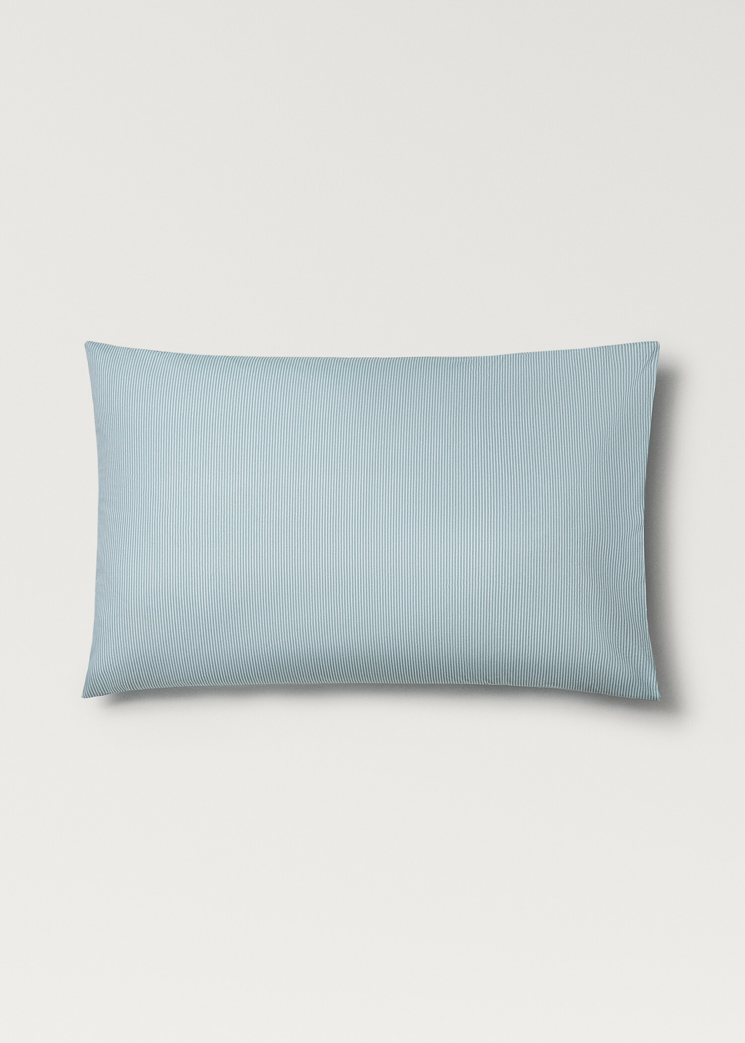 Cotton percale striped children's pillowcase, 50x75 cm - Article without model