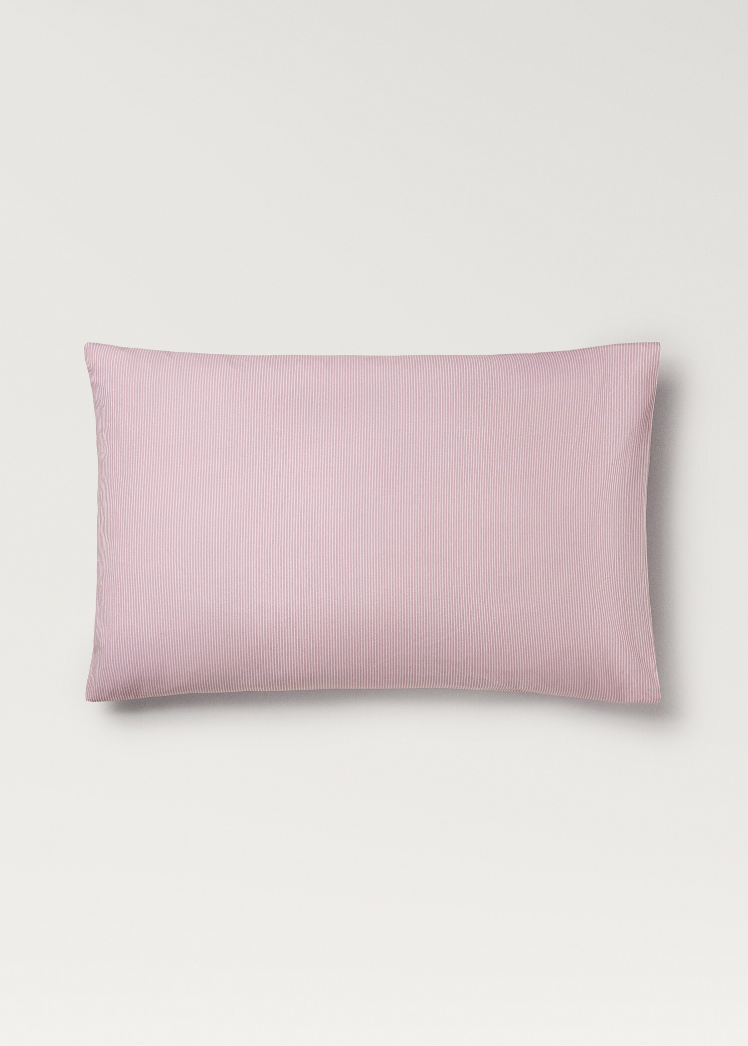 Cotton percale striped children's pillowcase, 50x75 cm - Article without model
