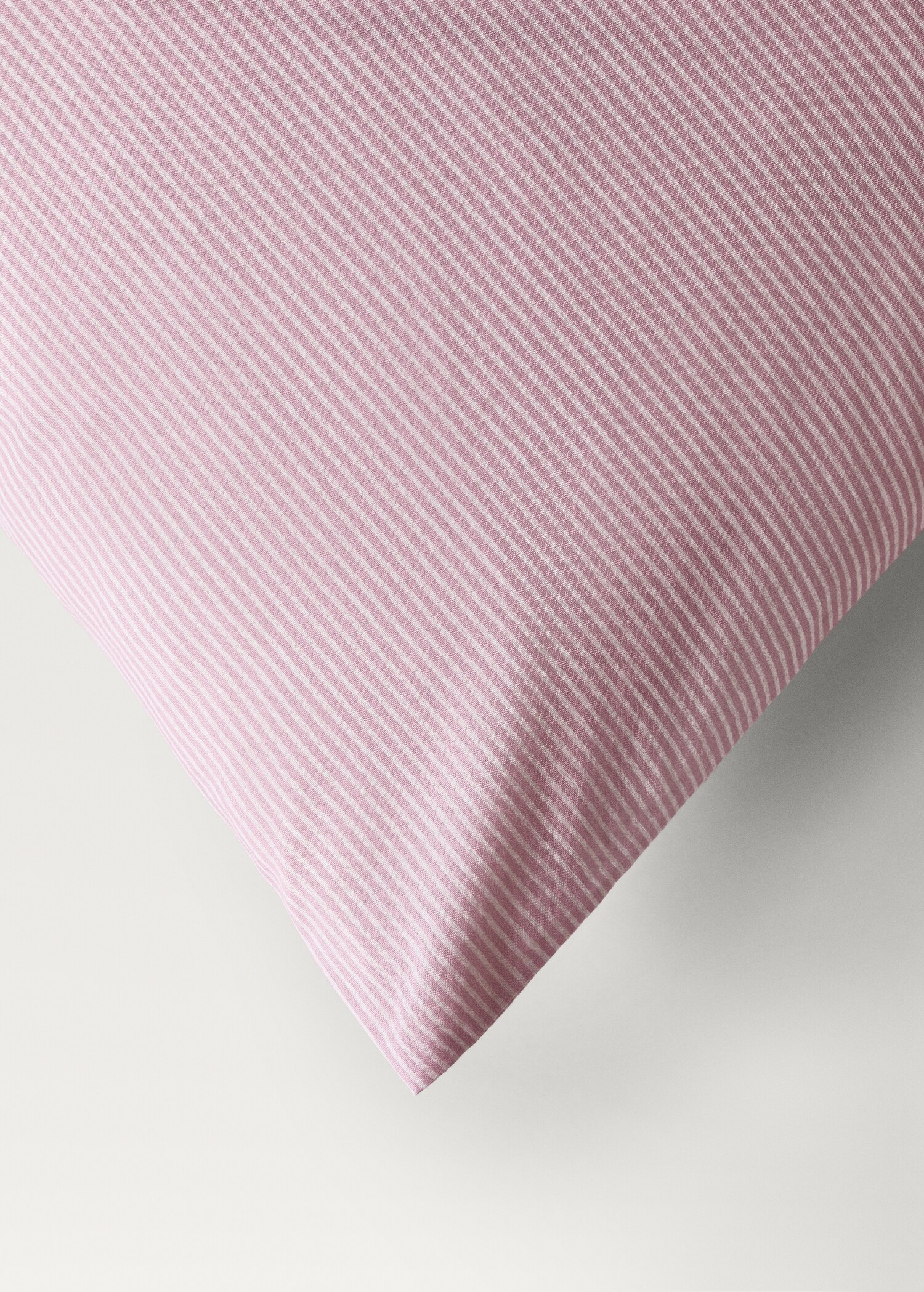 Cotton percale striped children's pillowcase, 50x75 cm - Details of the article 3