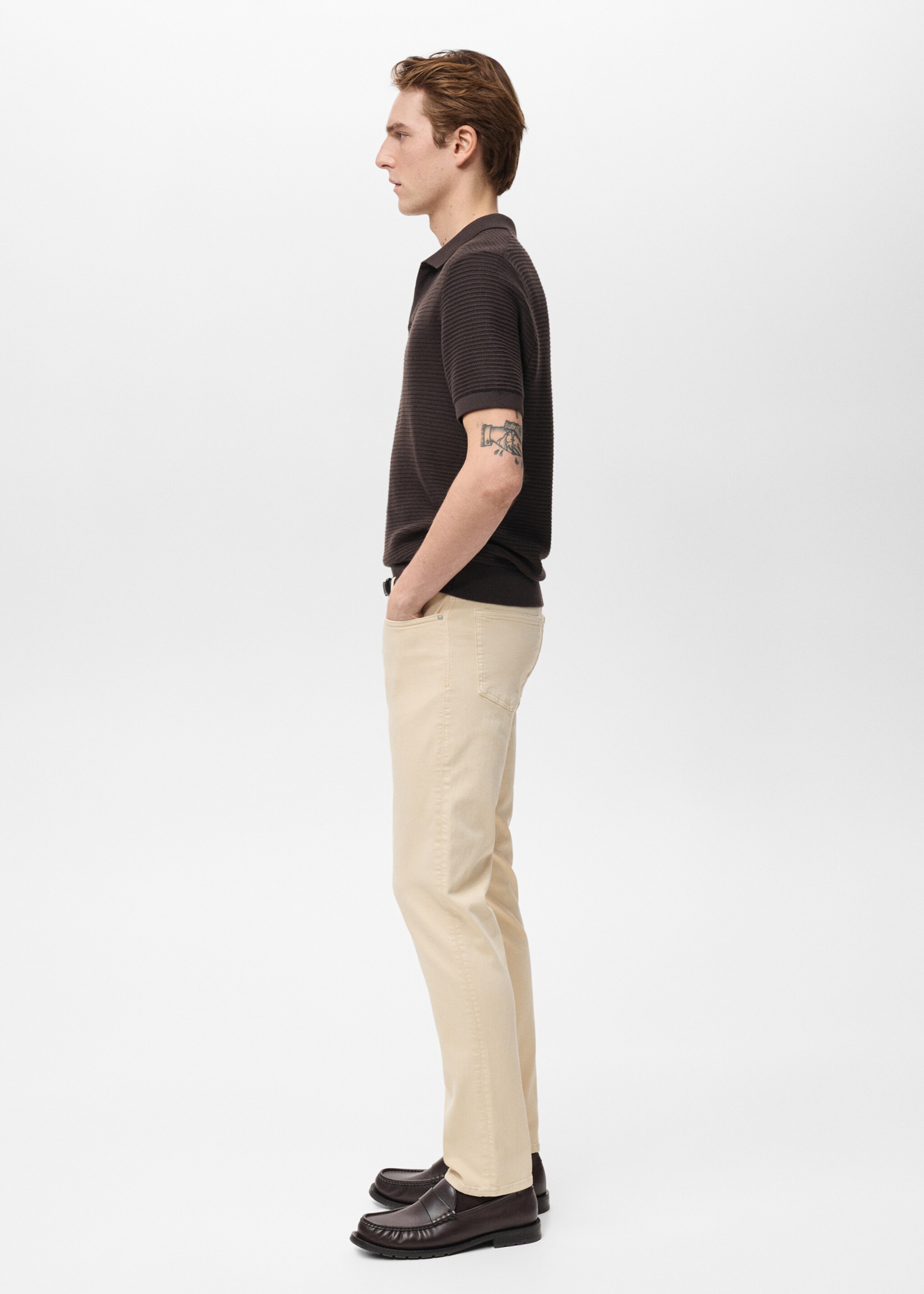 Slim Fit-Jeans Patrick Ultra Soft Touch - Detail des Artikels 2, Hellgrau/Pastellgrau. Ref: 87004402-00.