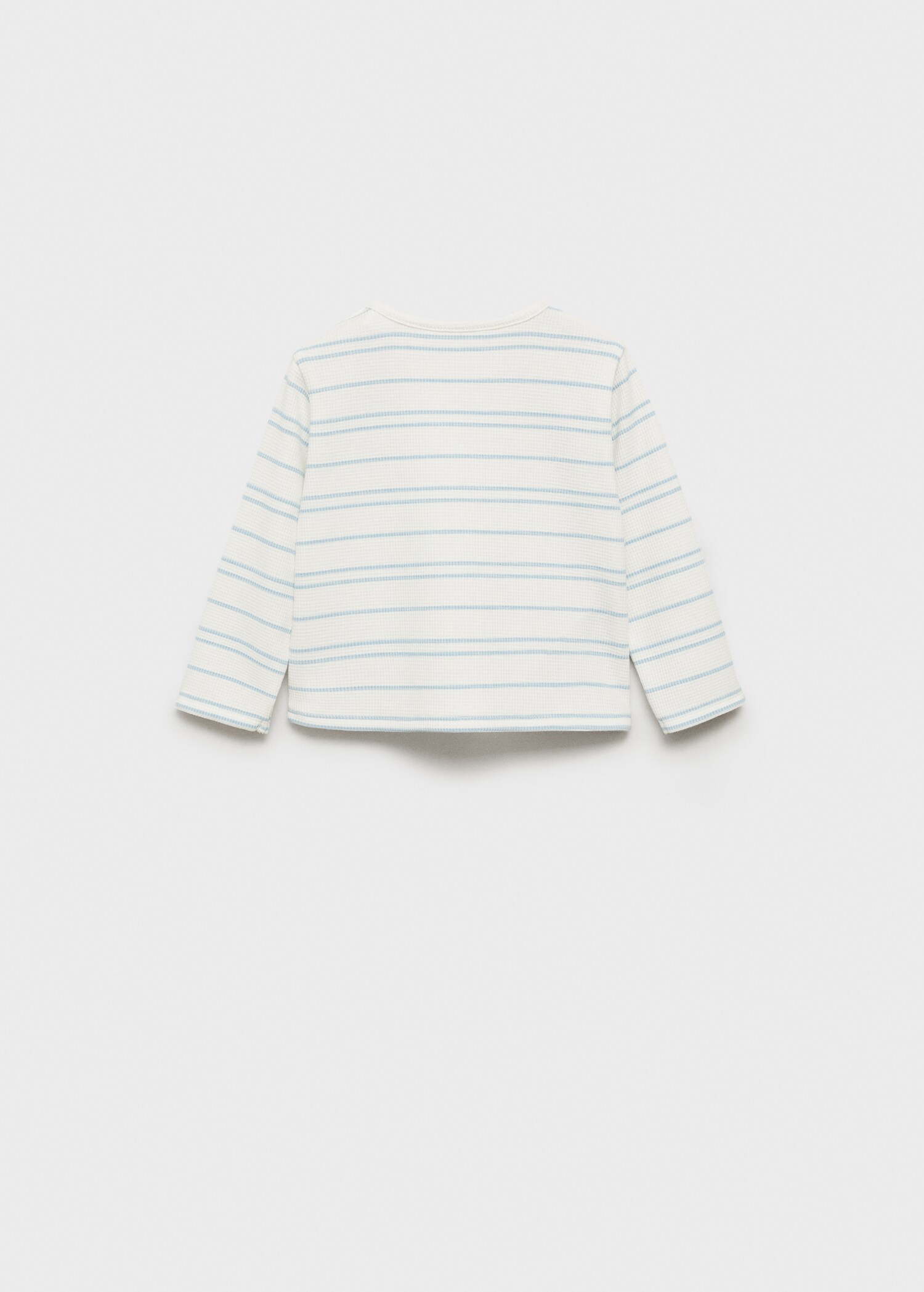 Striped T-shirt - Reverse of the article