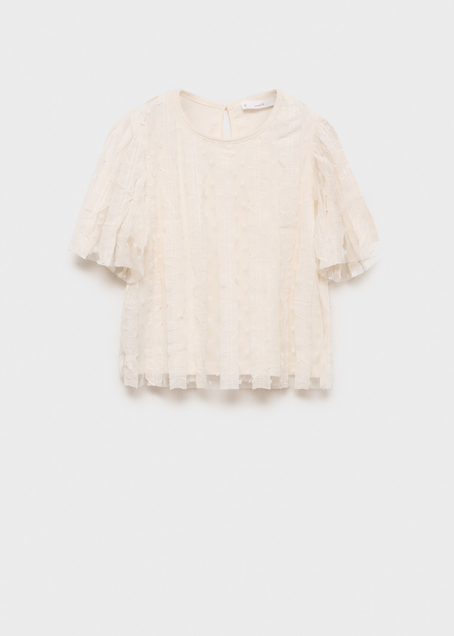 Plumetis T-shirt - Artikel zonder model