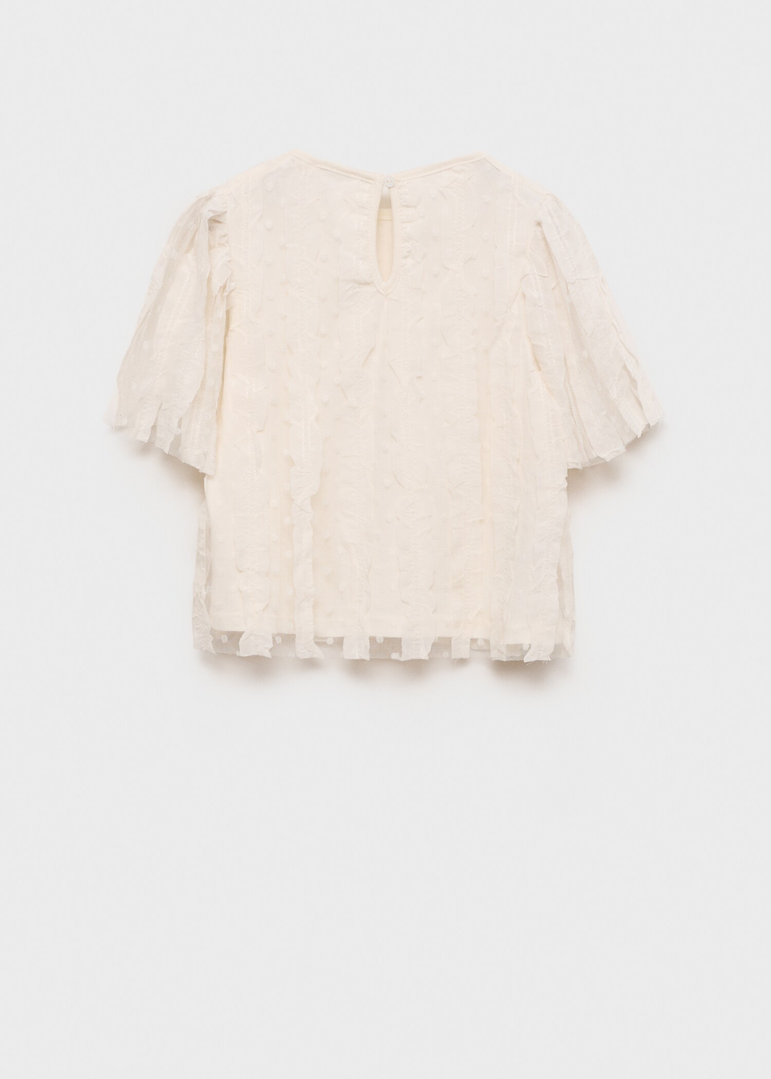 Plumetis T-shirt - Achterkant van het artikel