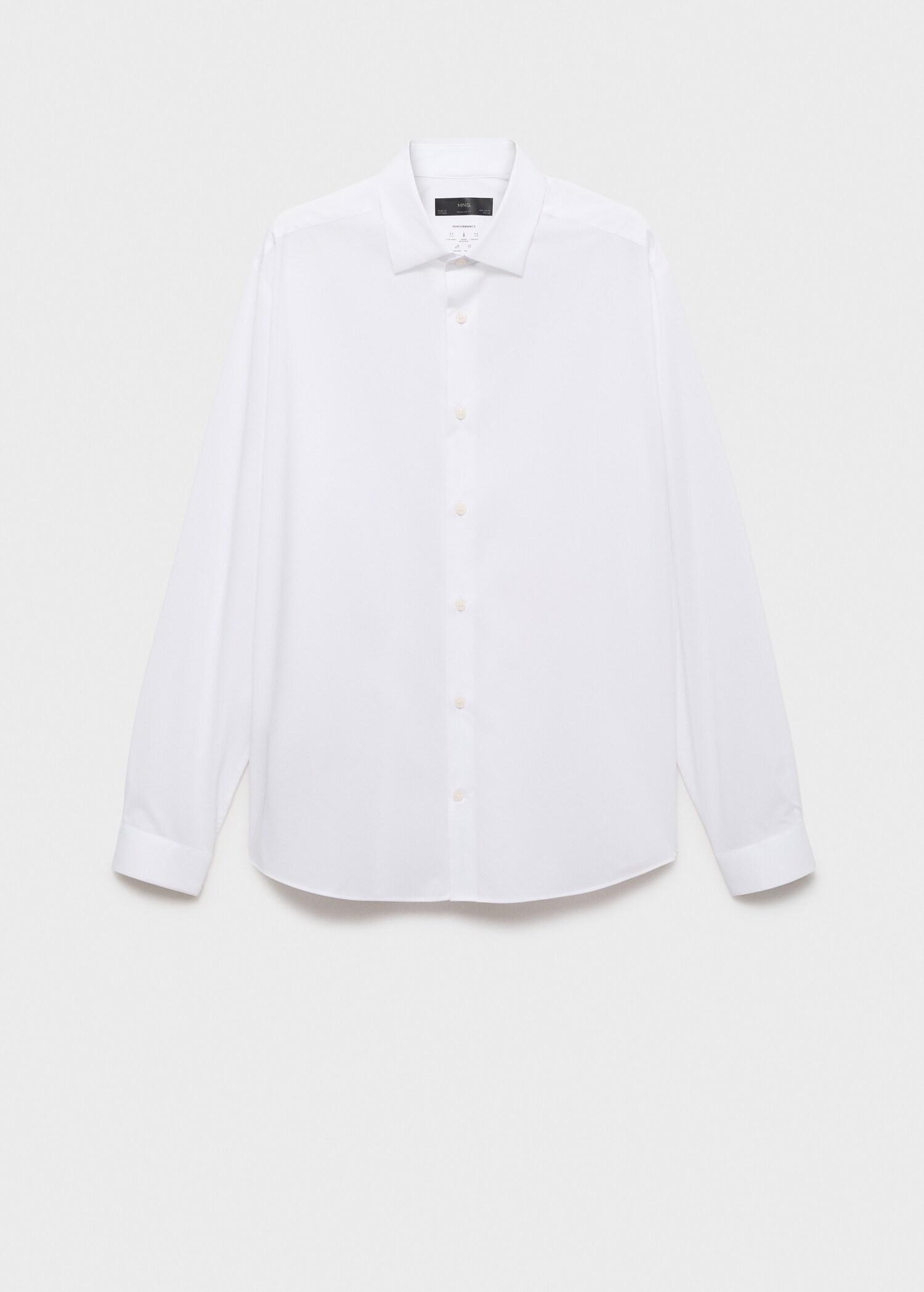 Comfort stretch non-iron shirt - Article without model