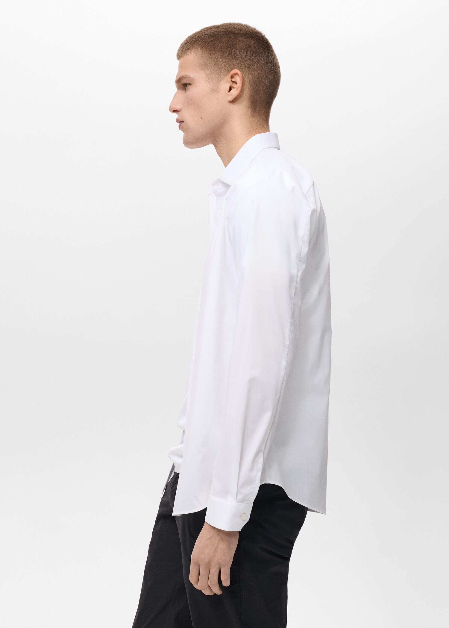 Comfort stretch non-iron shirt - Details of the article 2