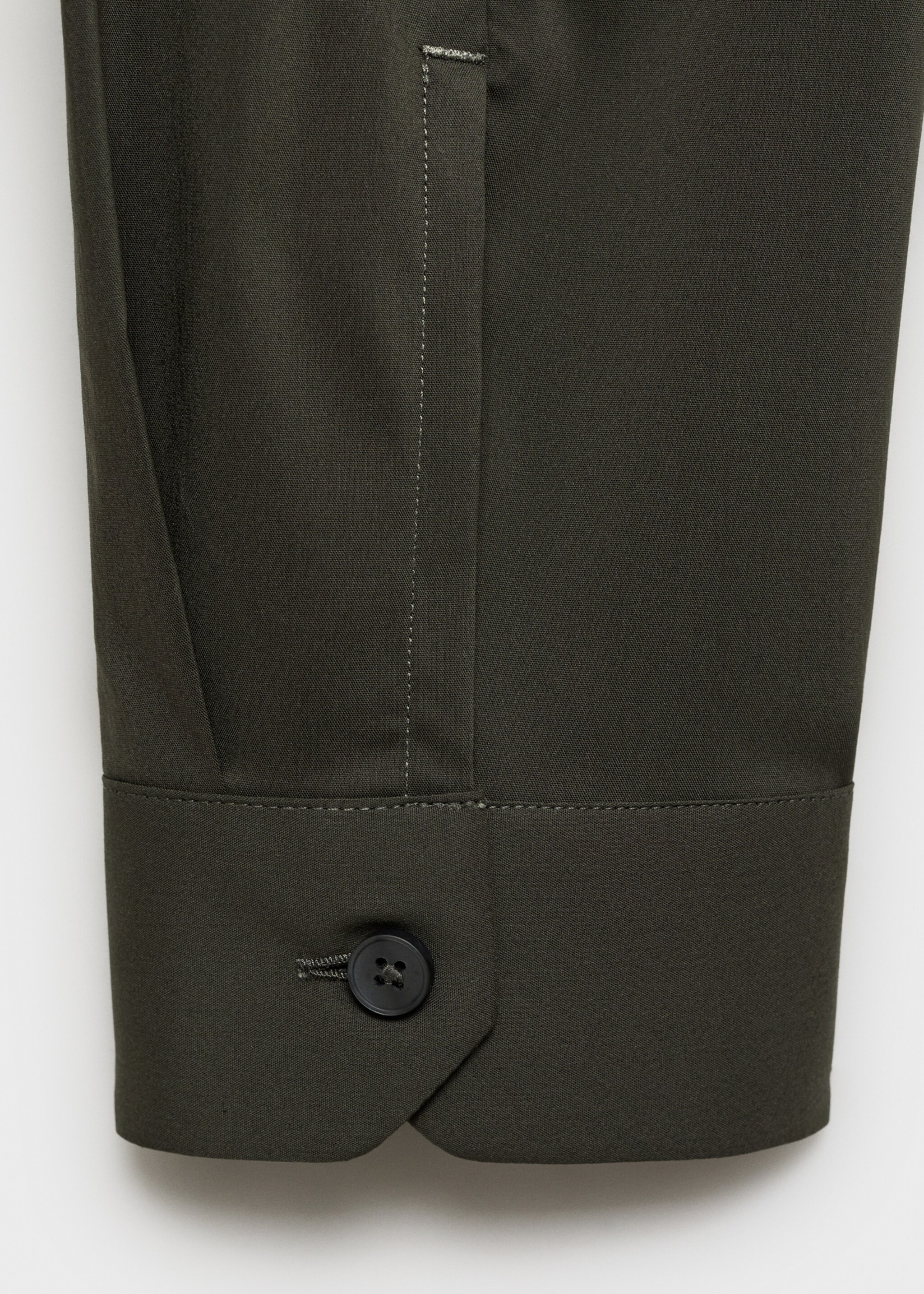 Chemise comfort stretch non-iron - Détail de l'article 0, Vert moyen. Ref: 87004409-00.