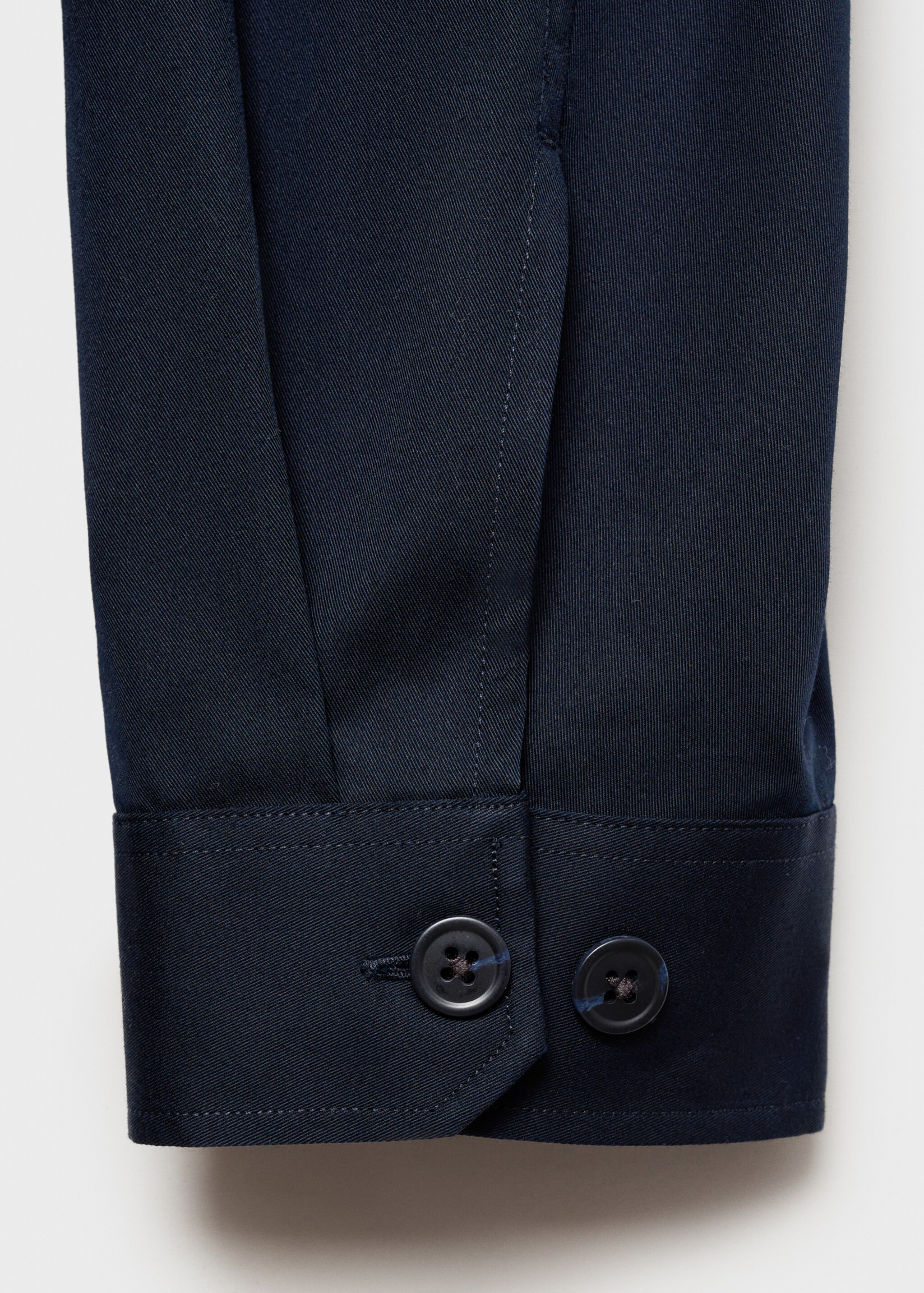 Overskjorte i regular-fit i bomull med lommer - Artikkeldetalj 0, Mørk marineblå. Ref: 87004410-00.