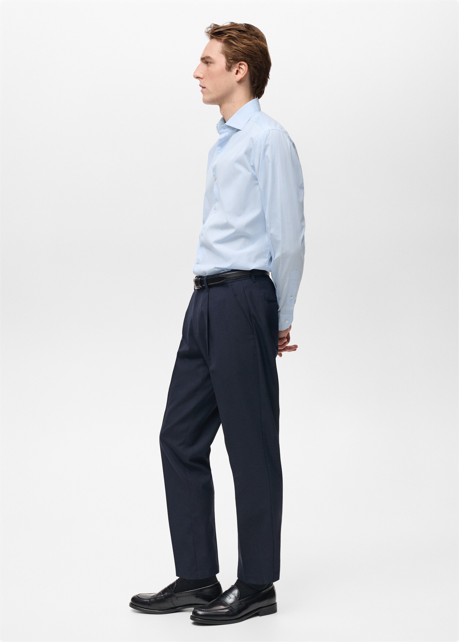 100% cotton striped shirt - Details of the article 2