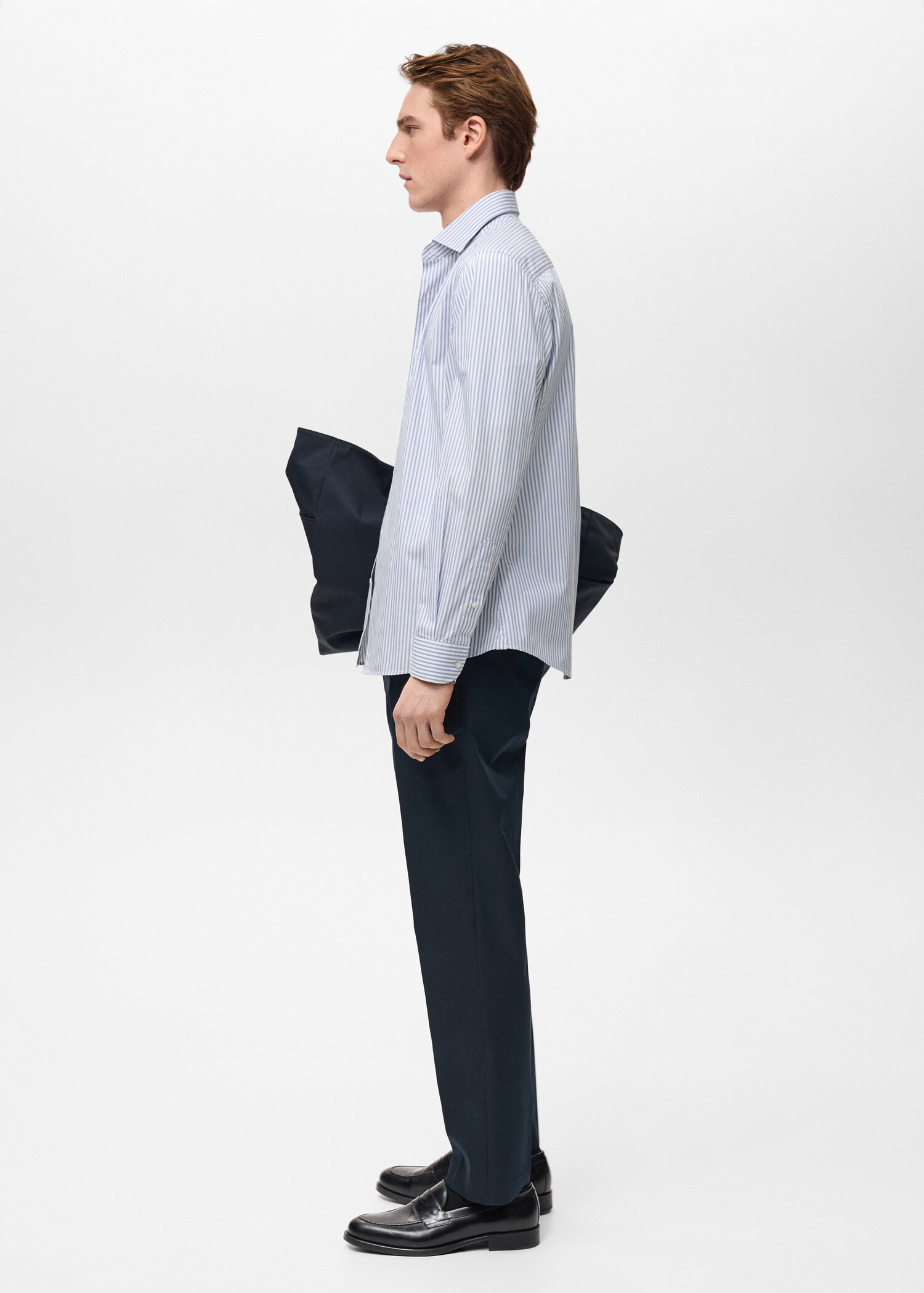 100% cotton striped shirt - Details of the article 2