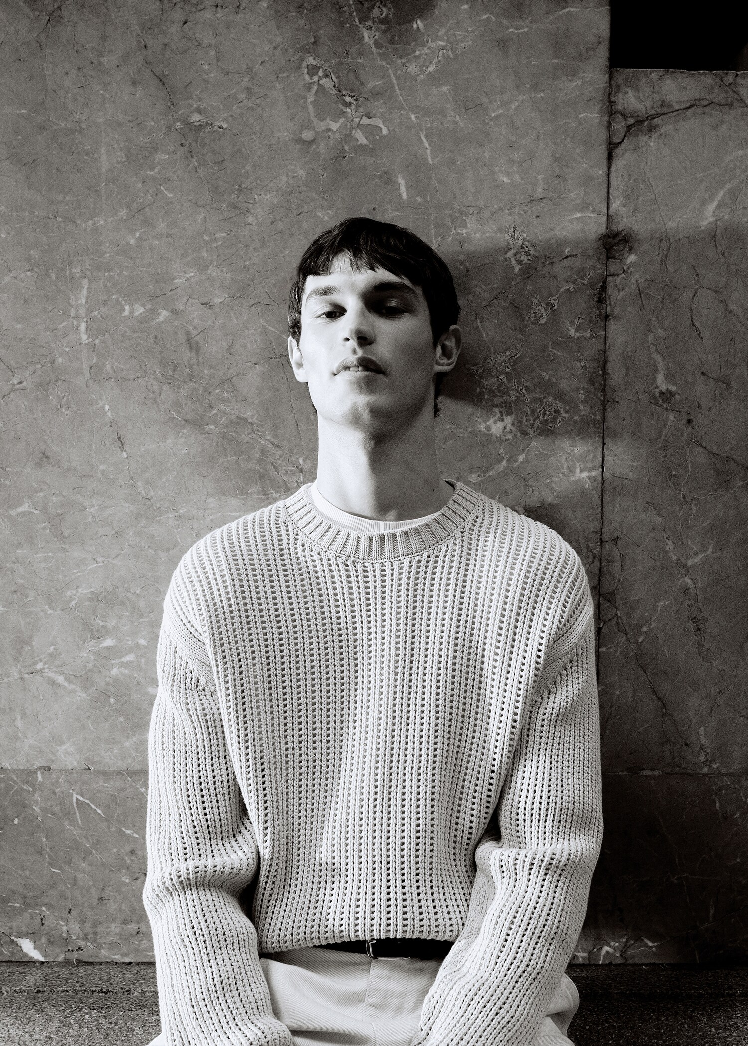 Jersey 100% algodón punto calado - Detalle del artículo 5