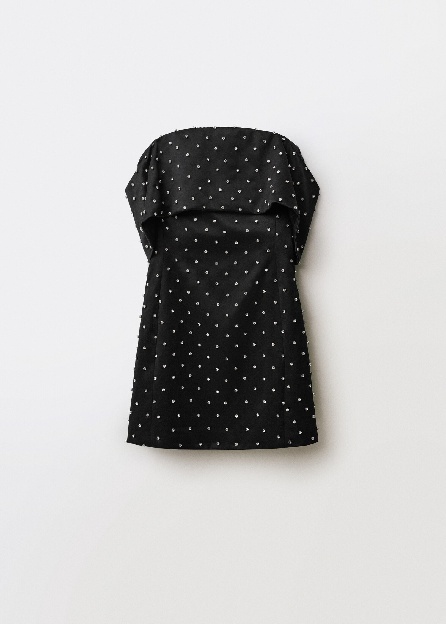 Vestido palabra de honor apliques brillantes - Artículo sin modelo