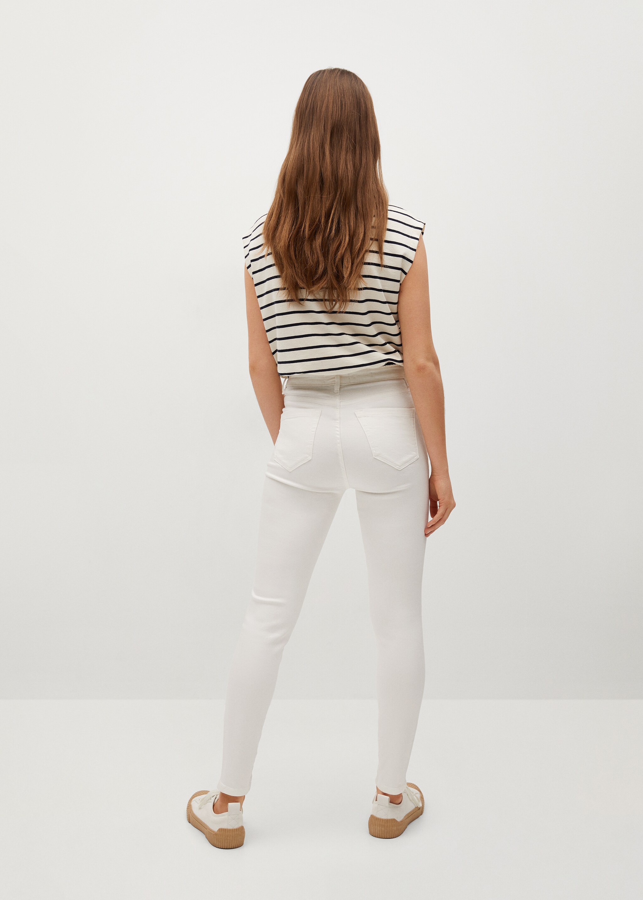 Jeans skinny tiro alto Noa - Reverso del artículo