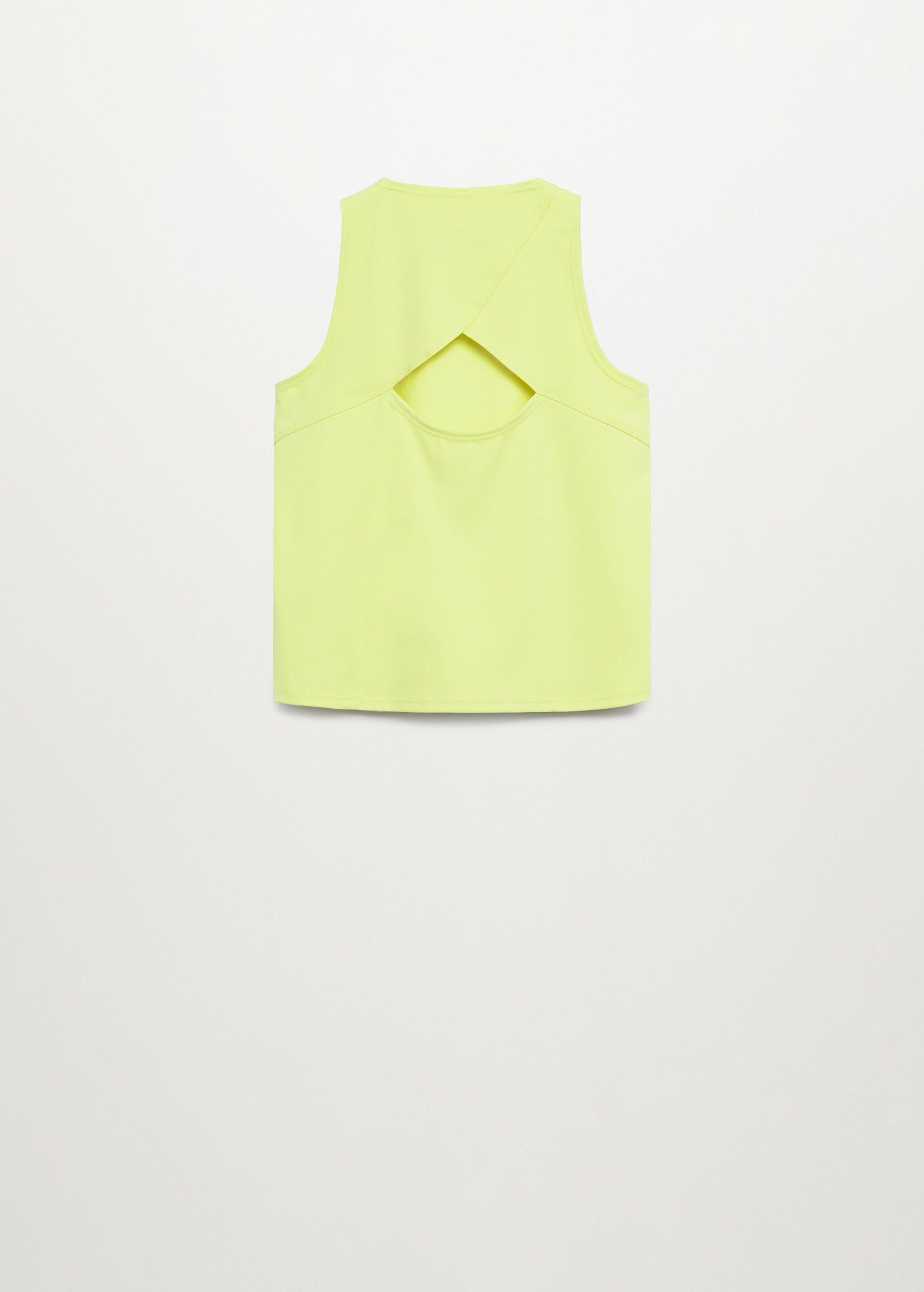 Camiseta técnica sin mangas - Reverso del artículo