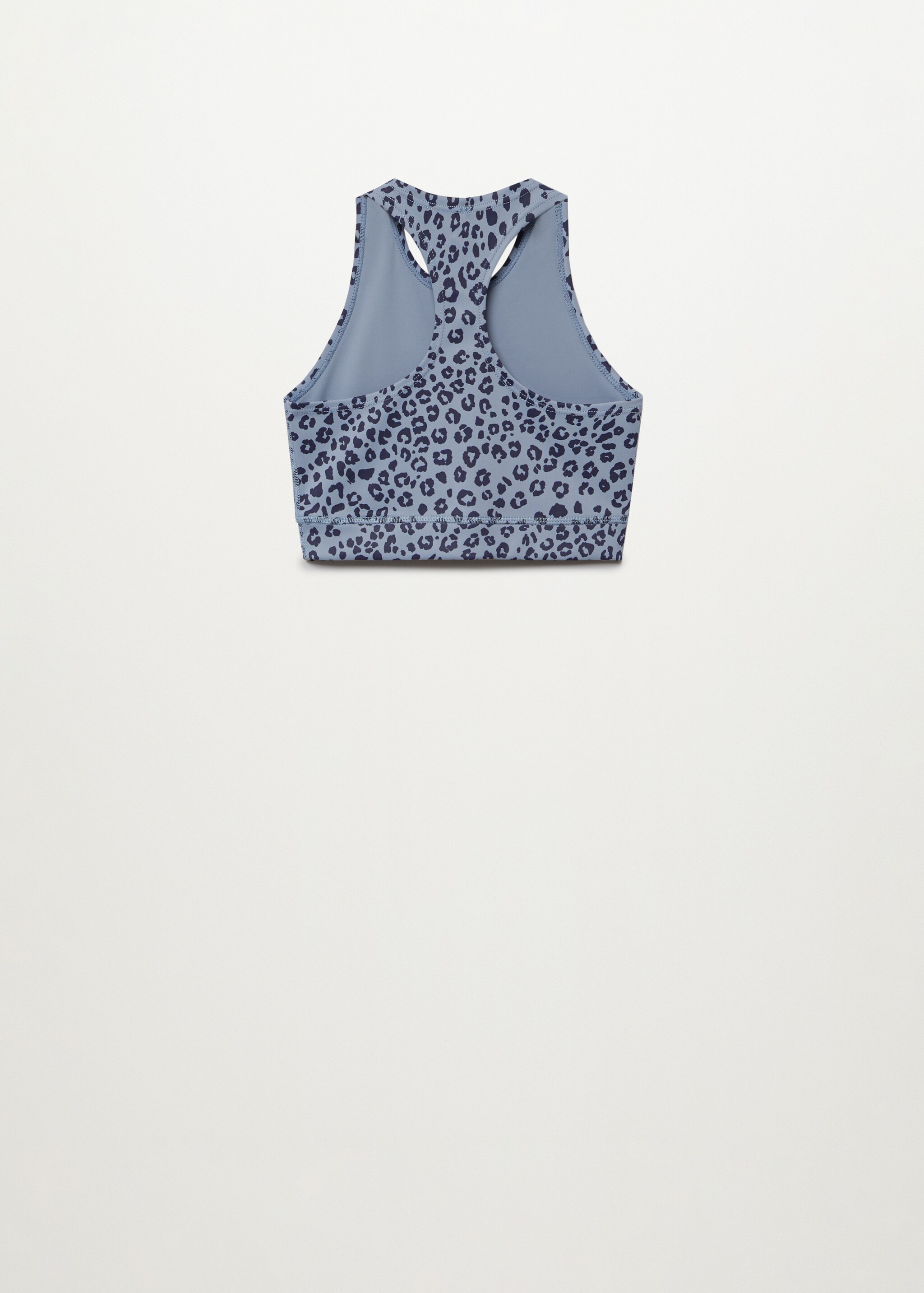 Leopard print top - Reverse of the article