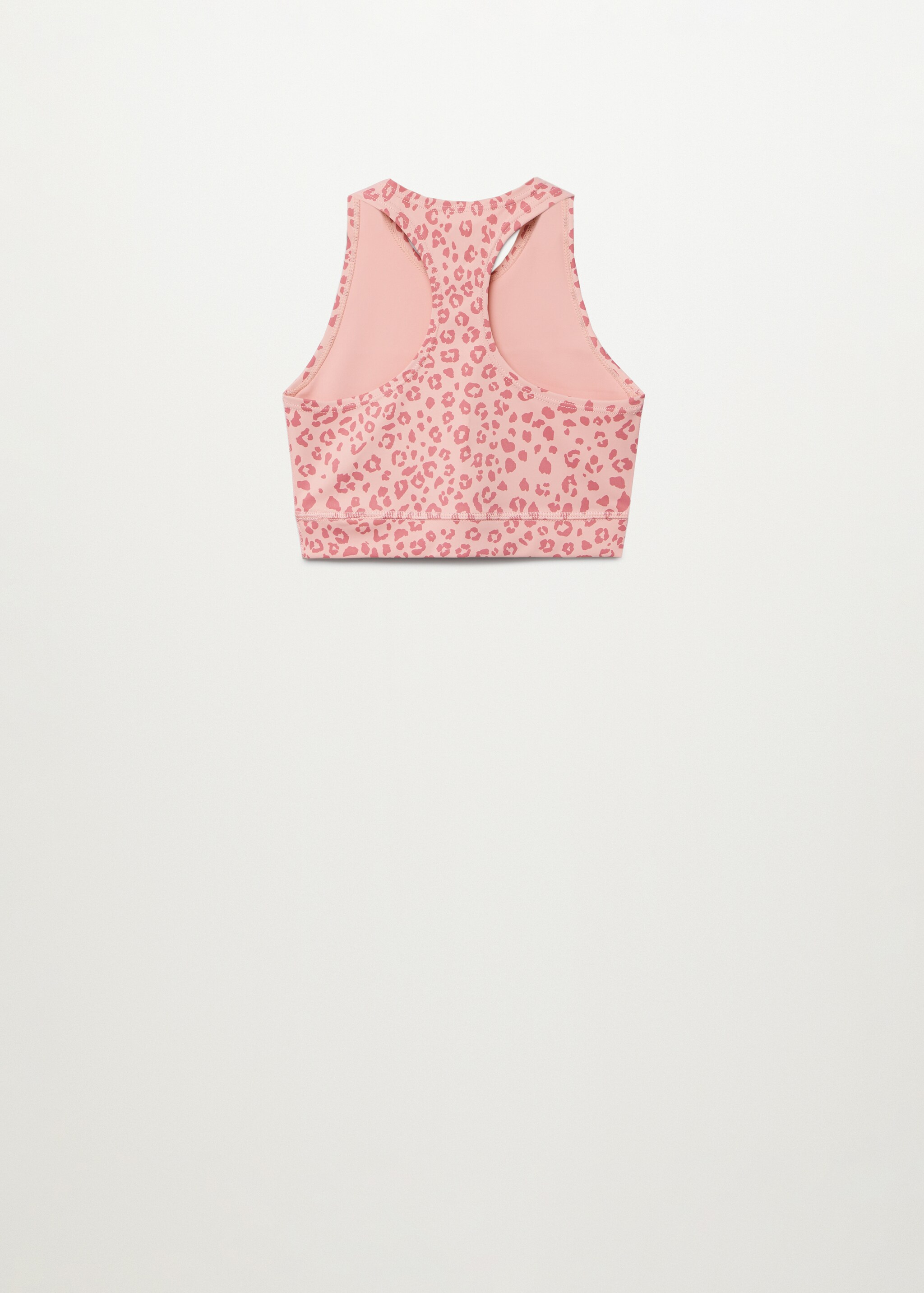 Leopard print top - Reverse of the article
