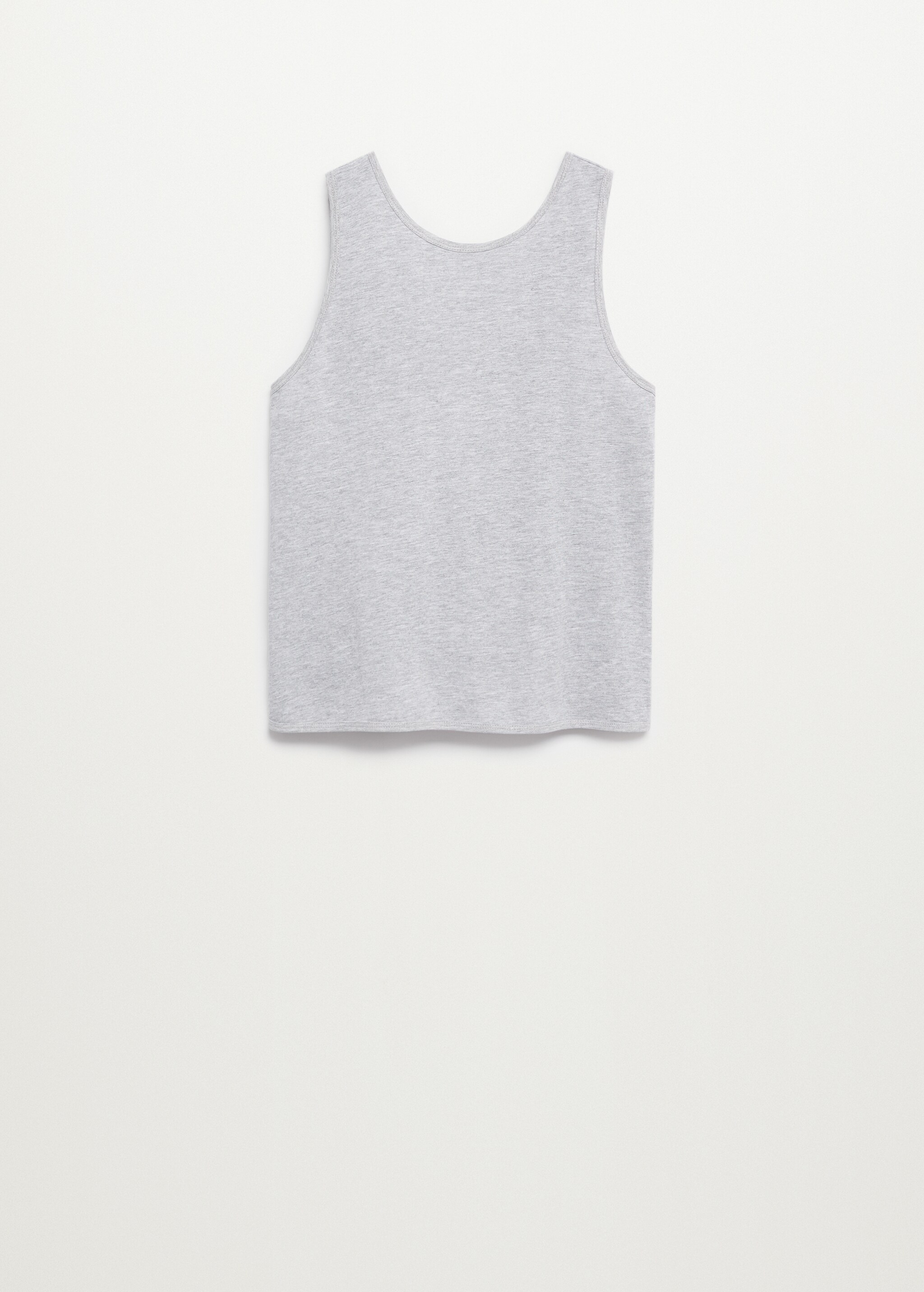 Camiseta abertura espalda - Artículo sin modelo