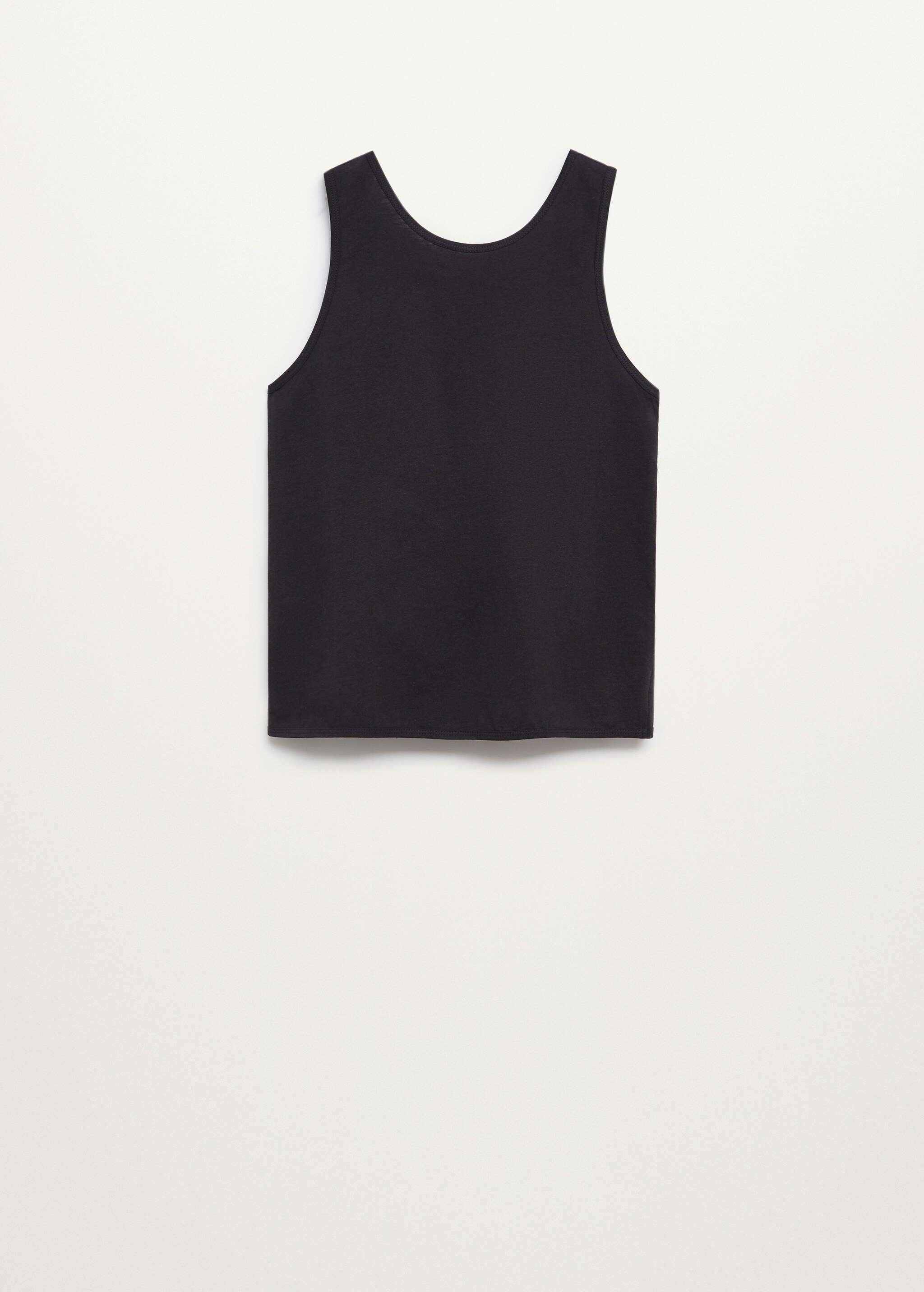 Camiseta abertura espalda - Artículo sin modelo