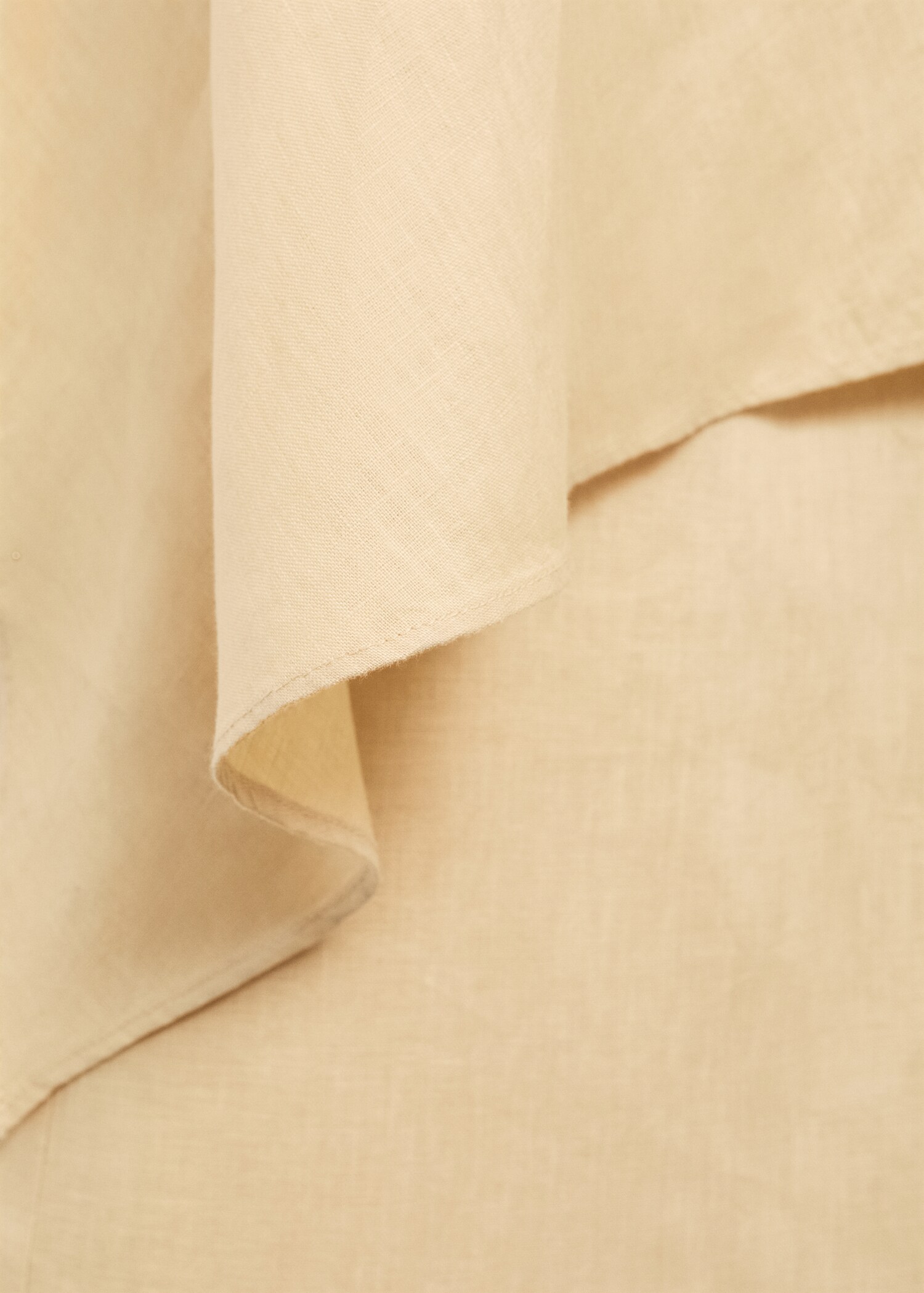 Belt linen dress - Details of the article 0