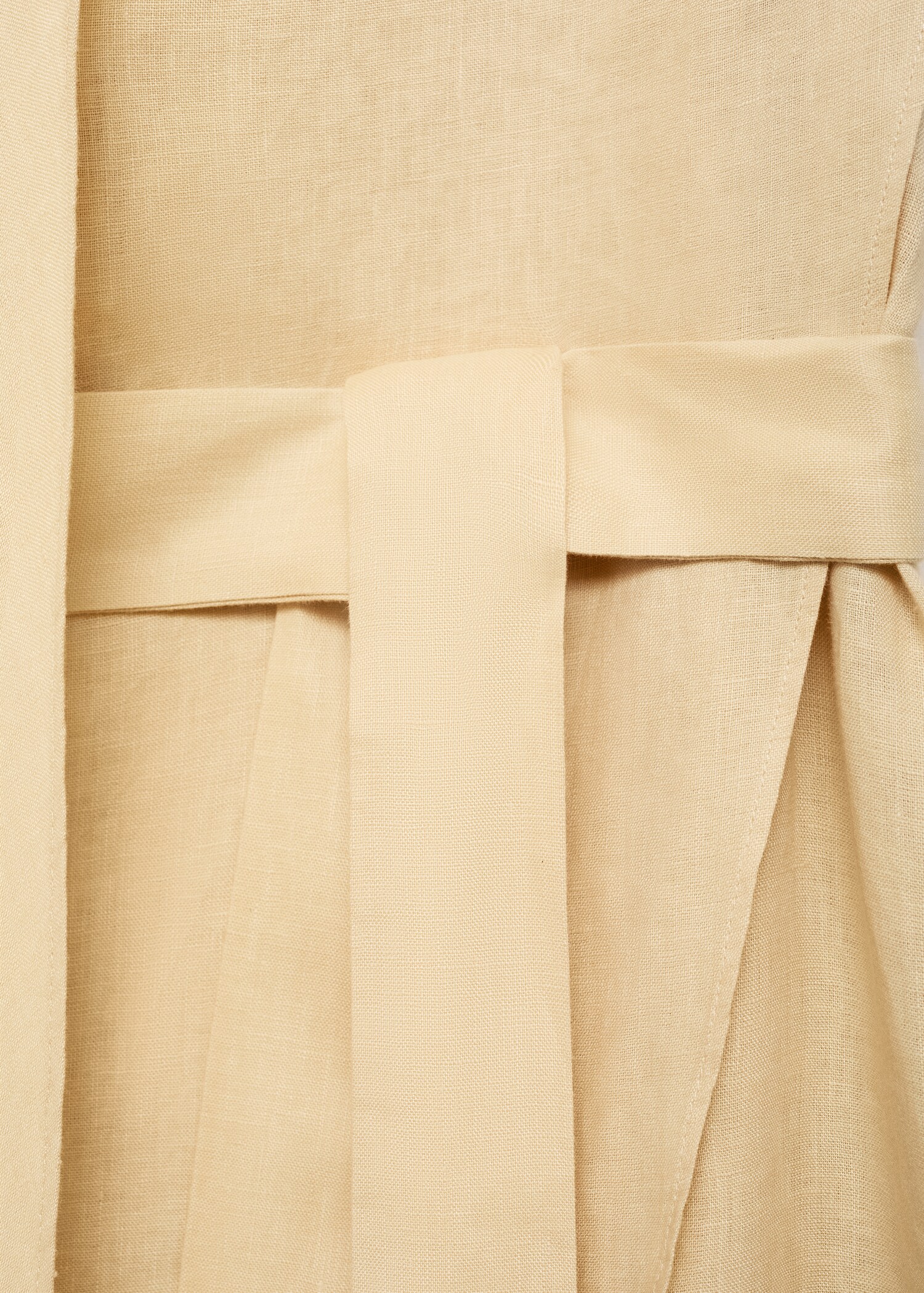 Belt linen dress - Details of the article 8