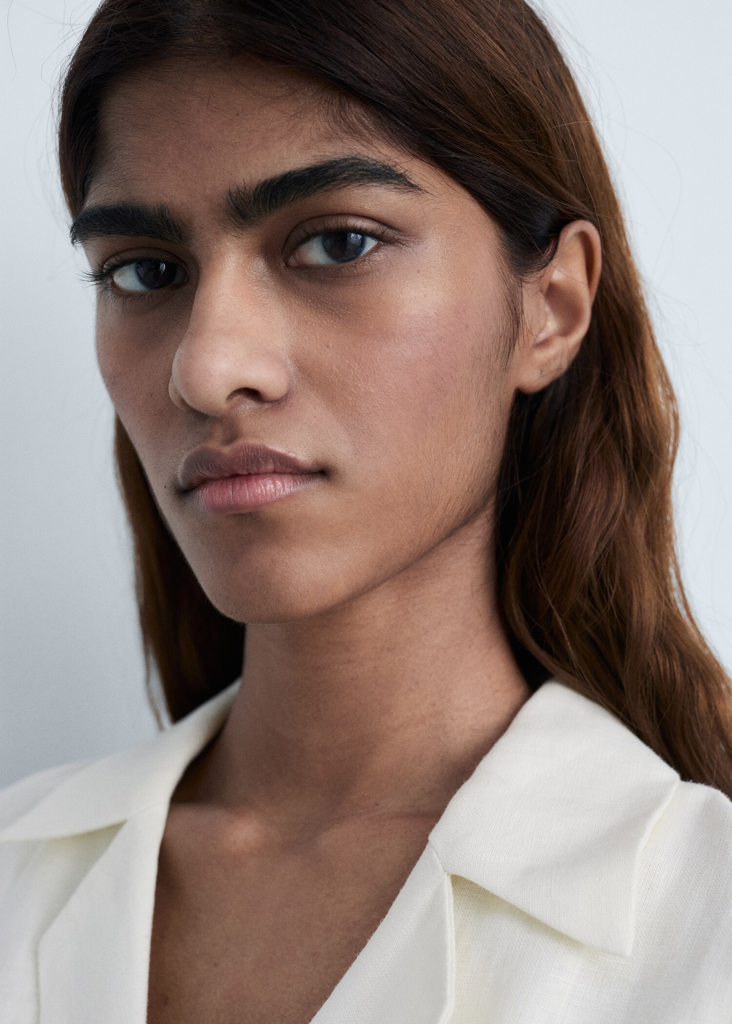 Belt linen dress - Details of the article 1