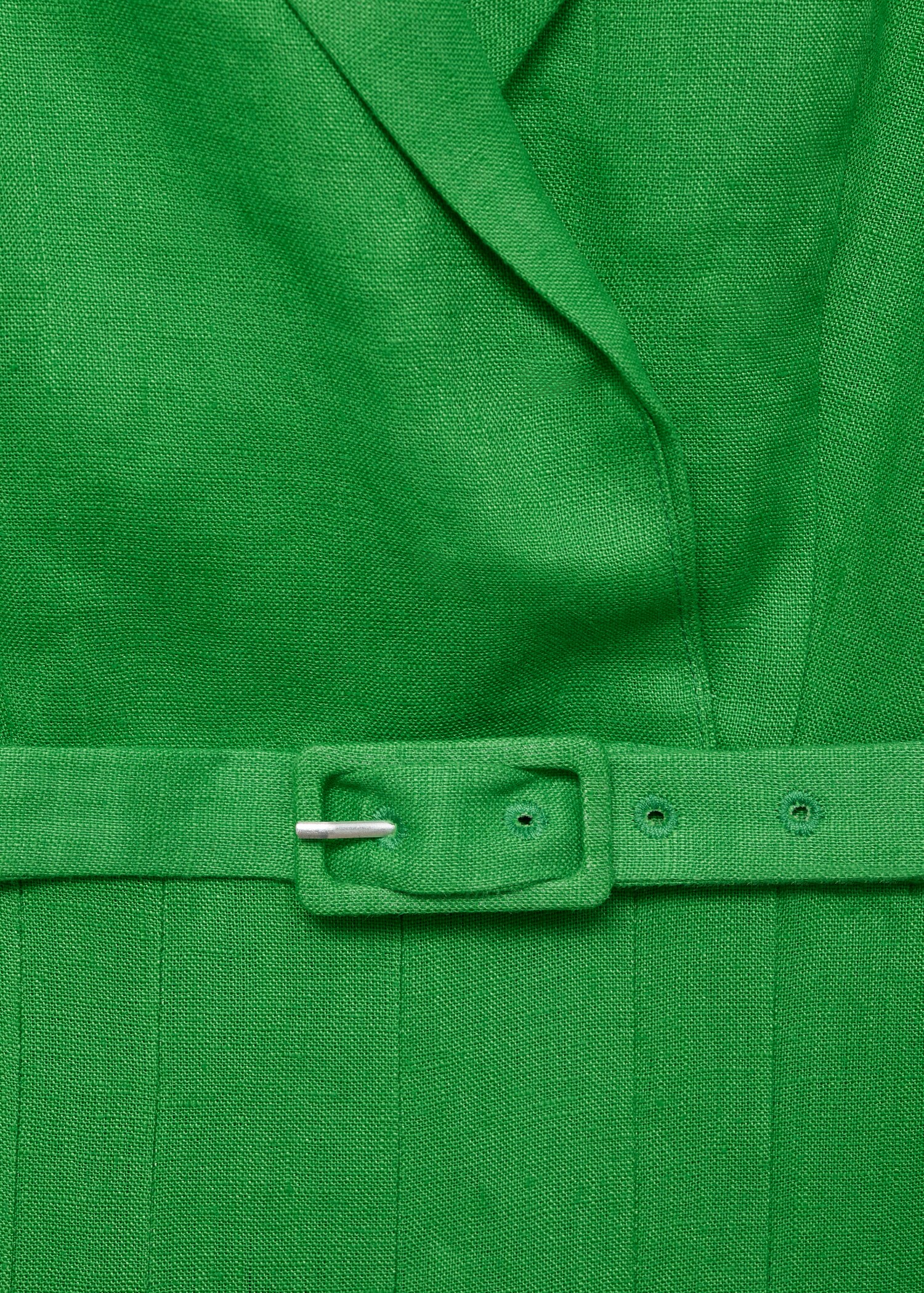 Belt linen dress - Details of the article 8