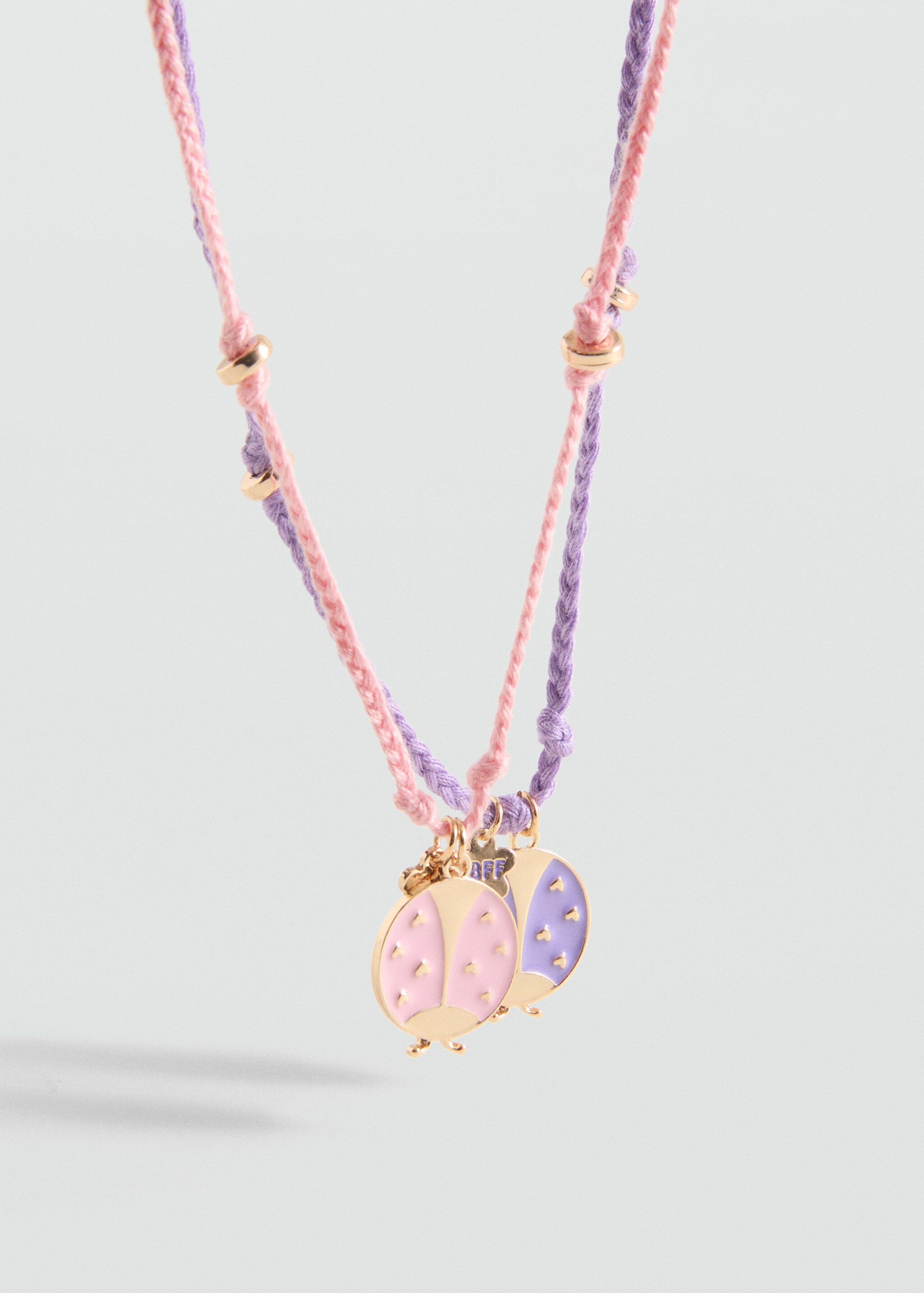 Pack 2 collares combinados - Detalle del artículo 3, Rosa. Ref: 87004800-00.