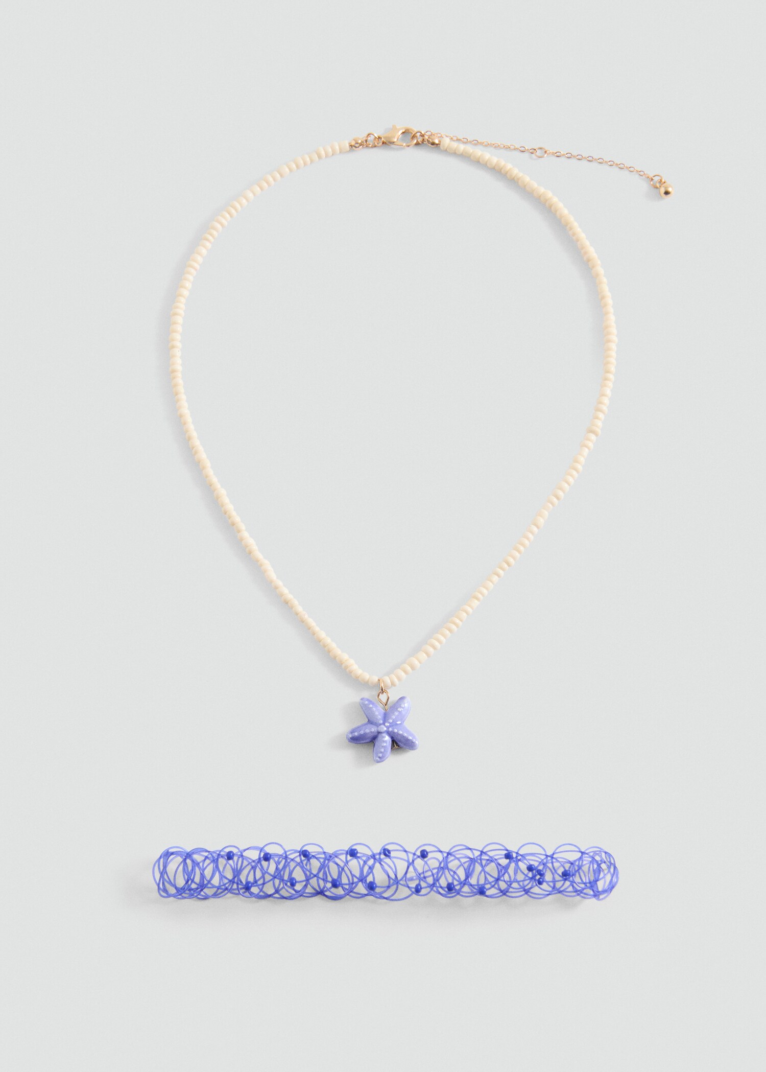 Set 2 combined necklaces - Article without model