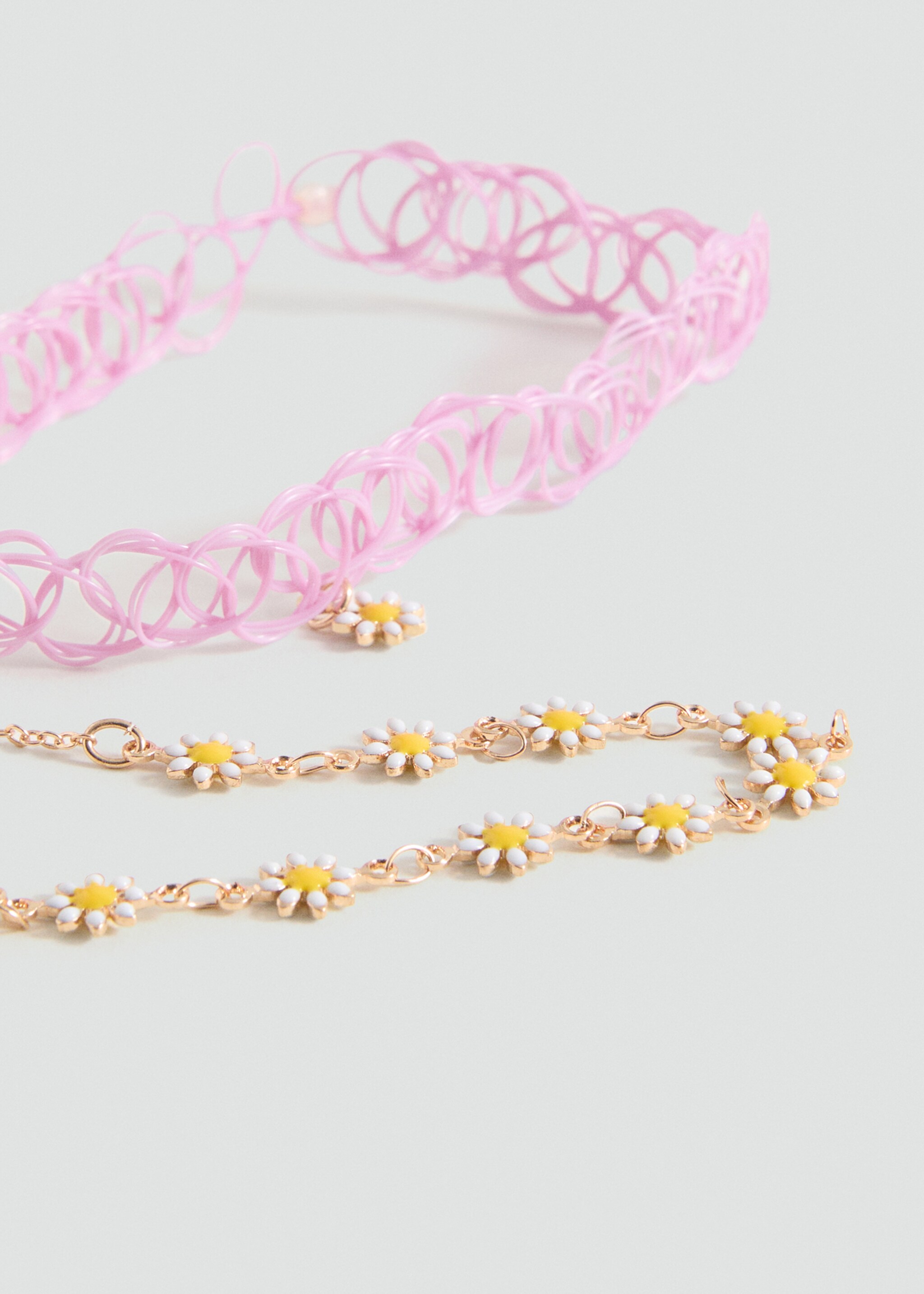 Set de 2 coliere combinate - Plan mediu, Lila. Ref: 87004803-00.