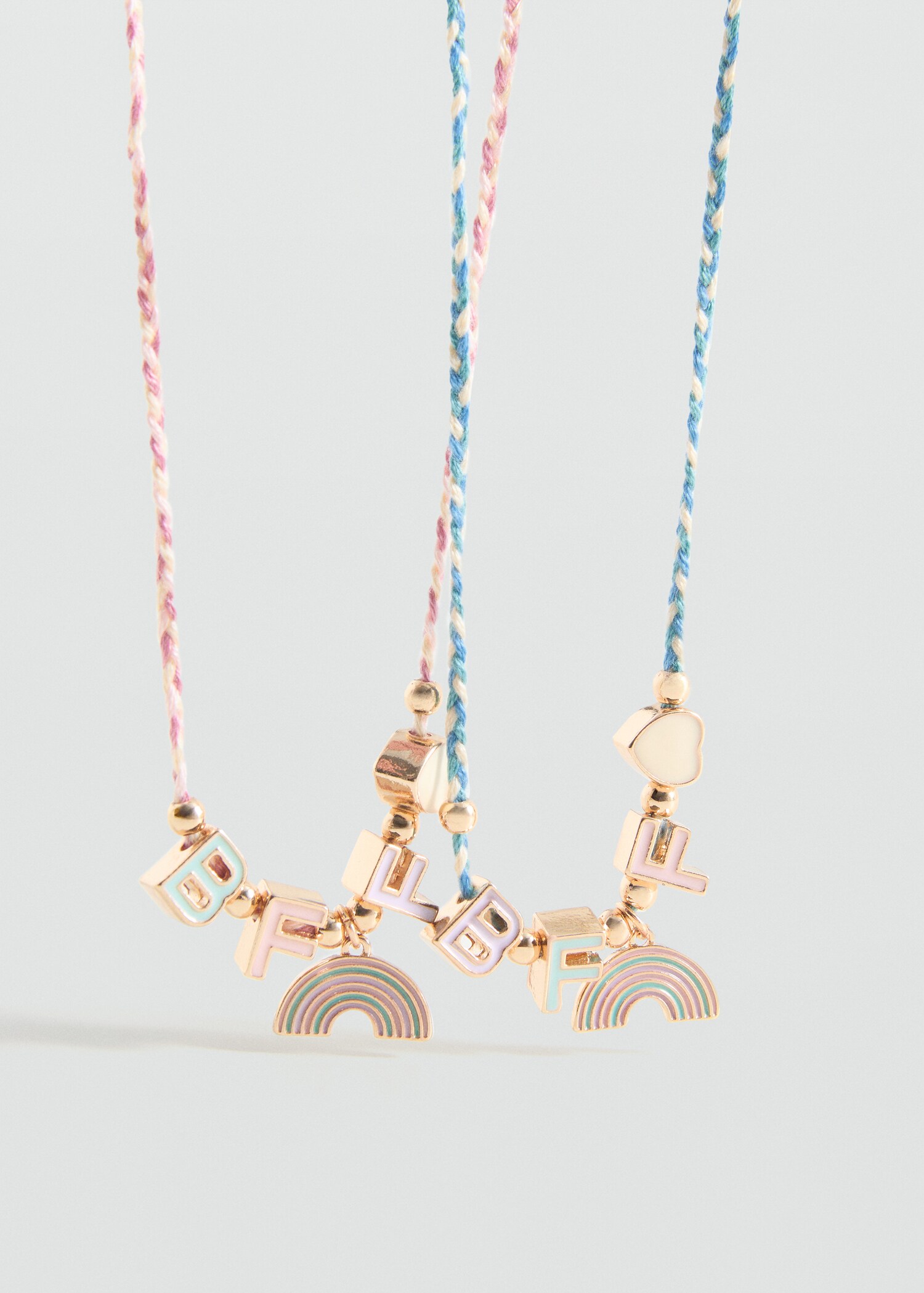 Set 2 combined necklaces - Medium plane