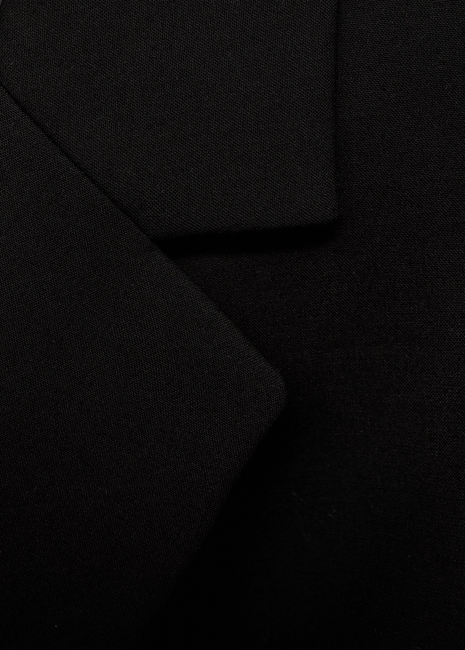 Long structured wool coat - Details of the article 8