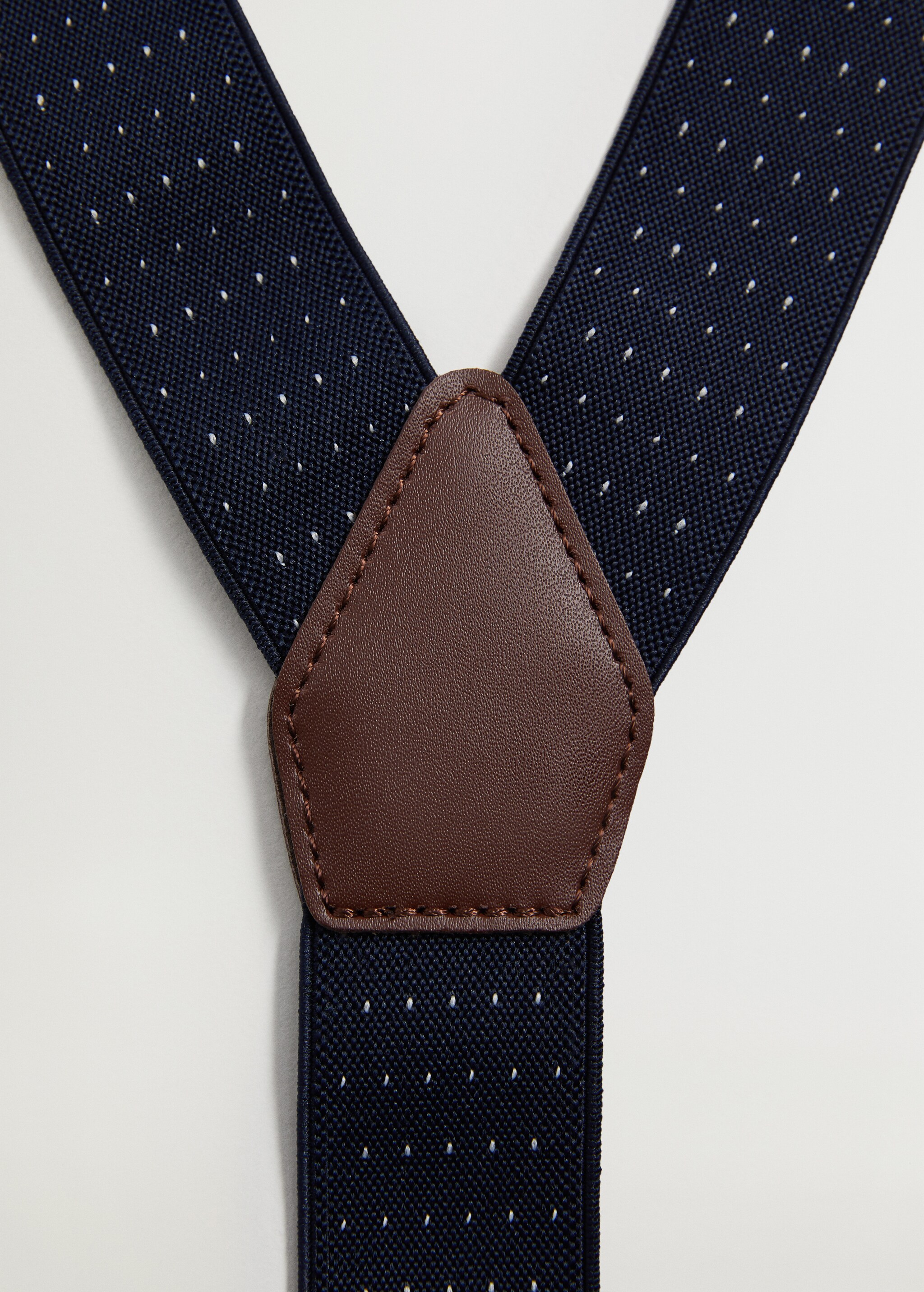 Leather detail elastic braces - Details of the article 3