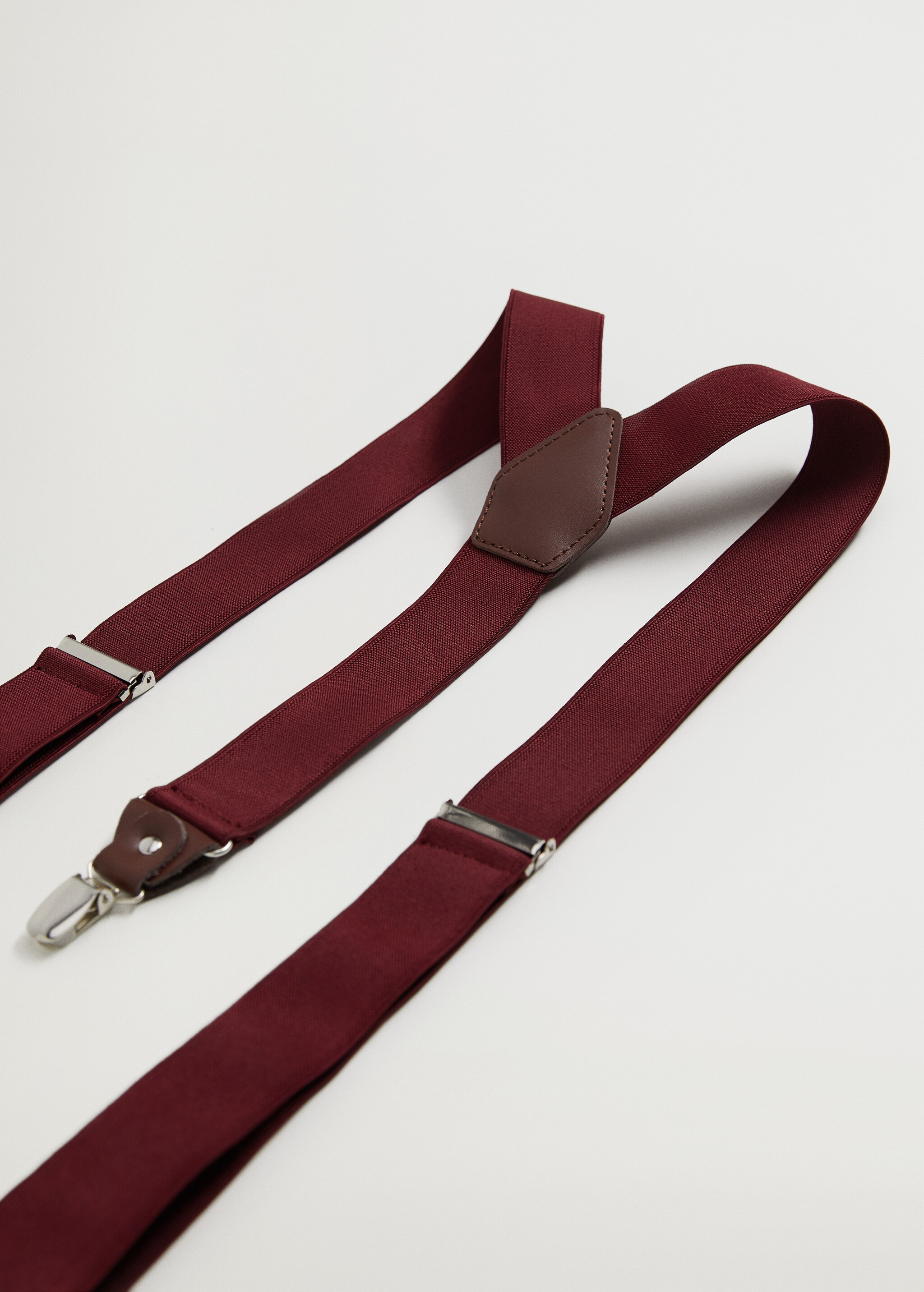 Leather detail elastic braces - Details of the article 3