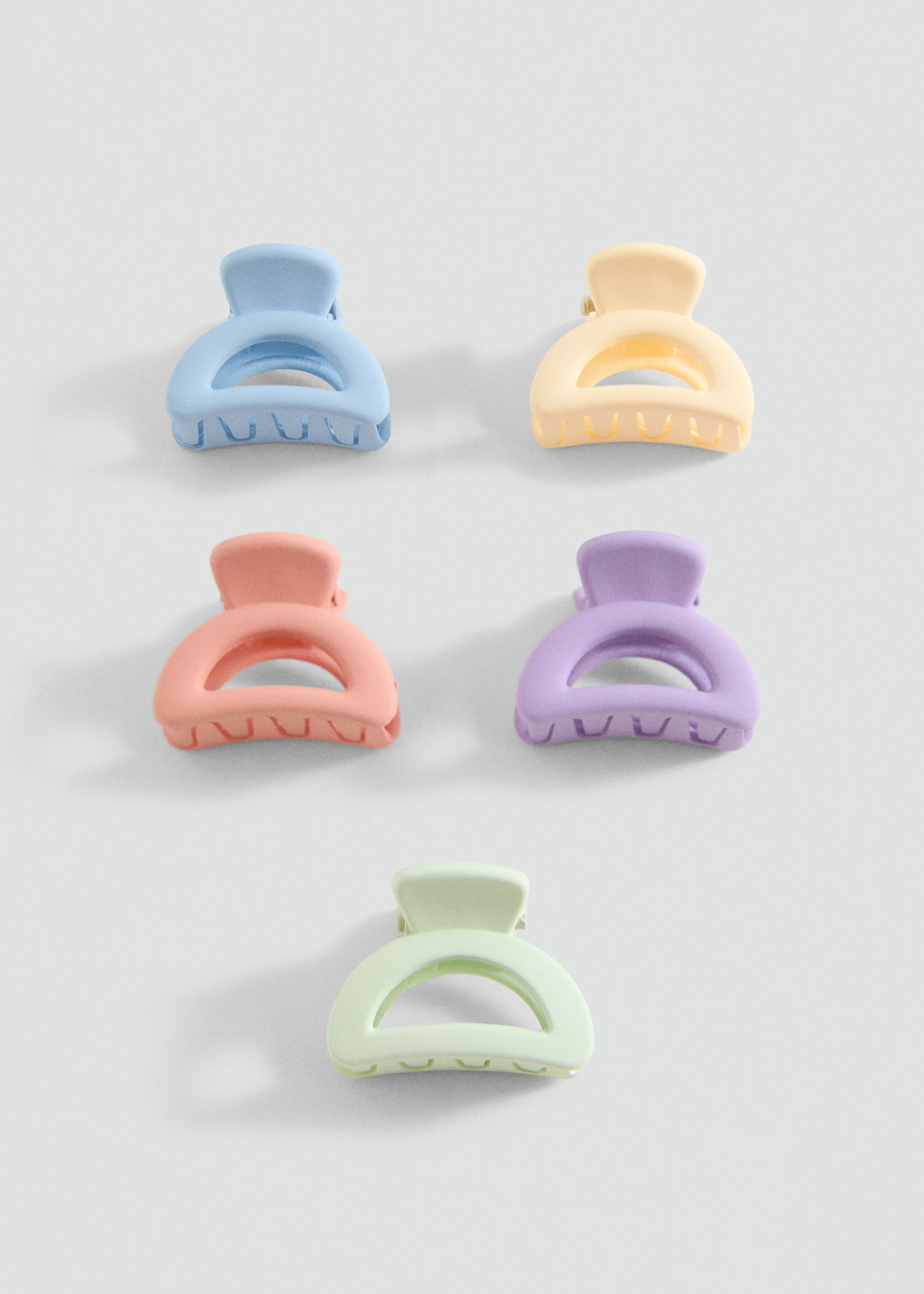 Pack of hair clips - Article without model, Sky Blue. Ref: 87005148-00.