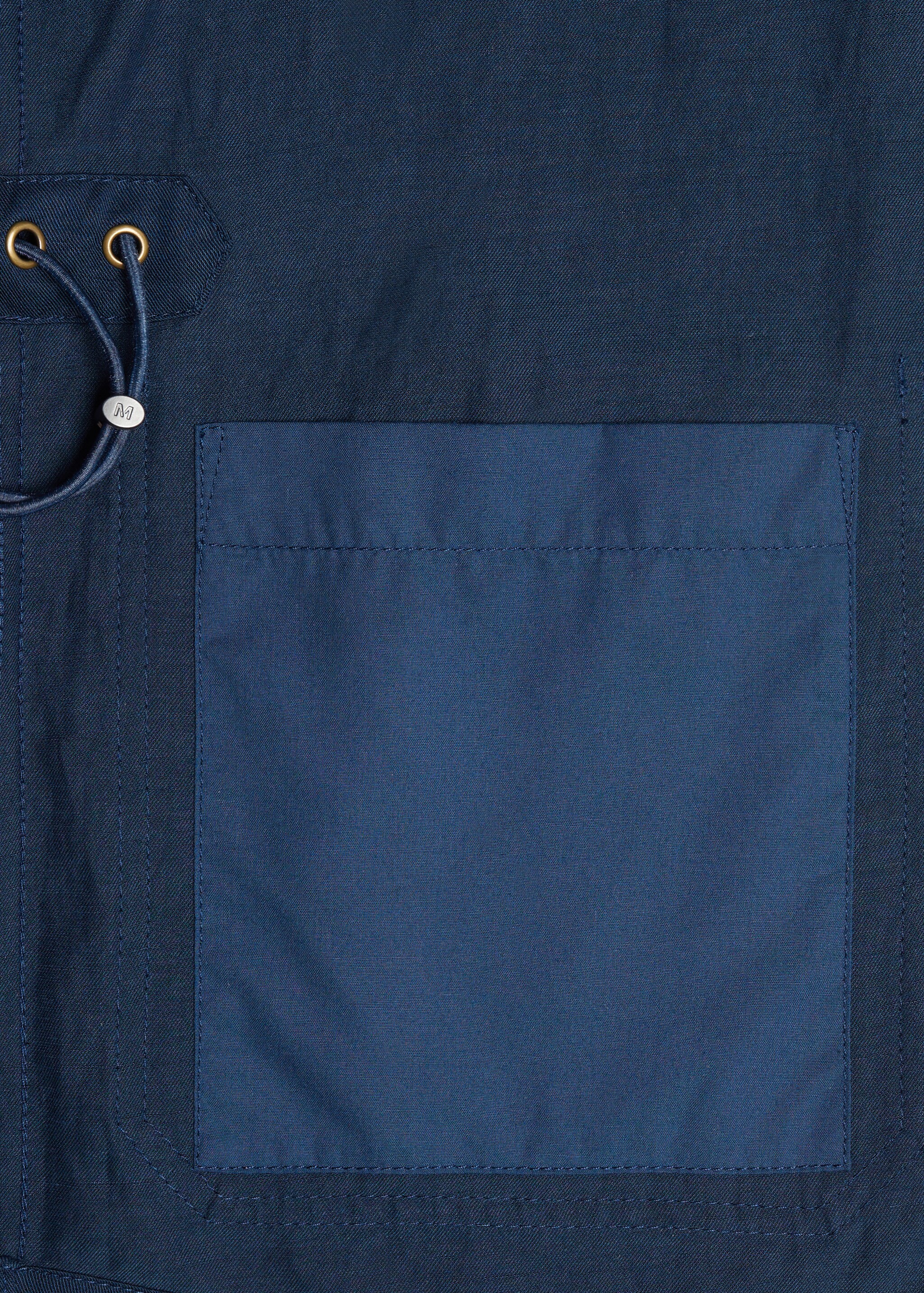 Soft-finish linen worker jacket - Details of the article 8