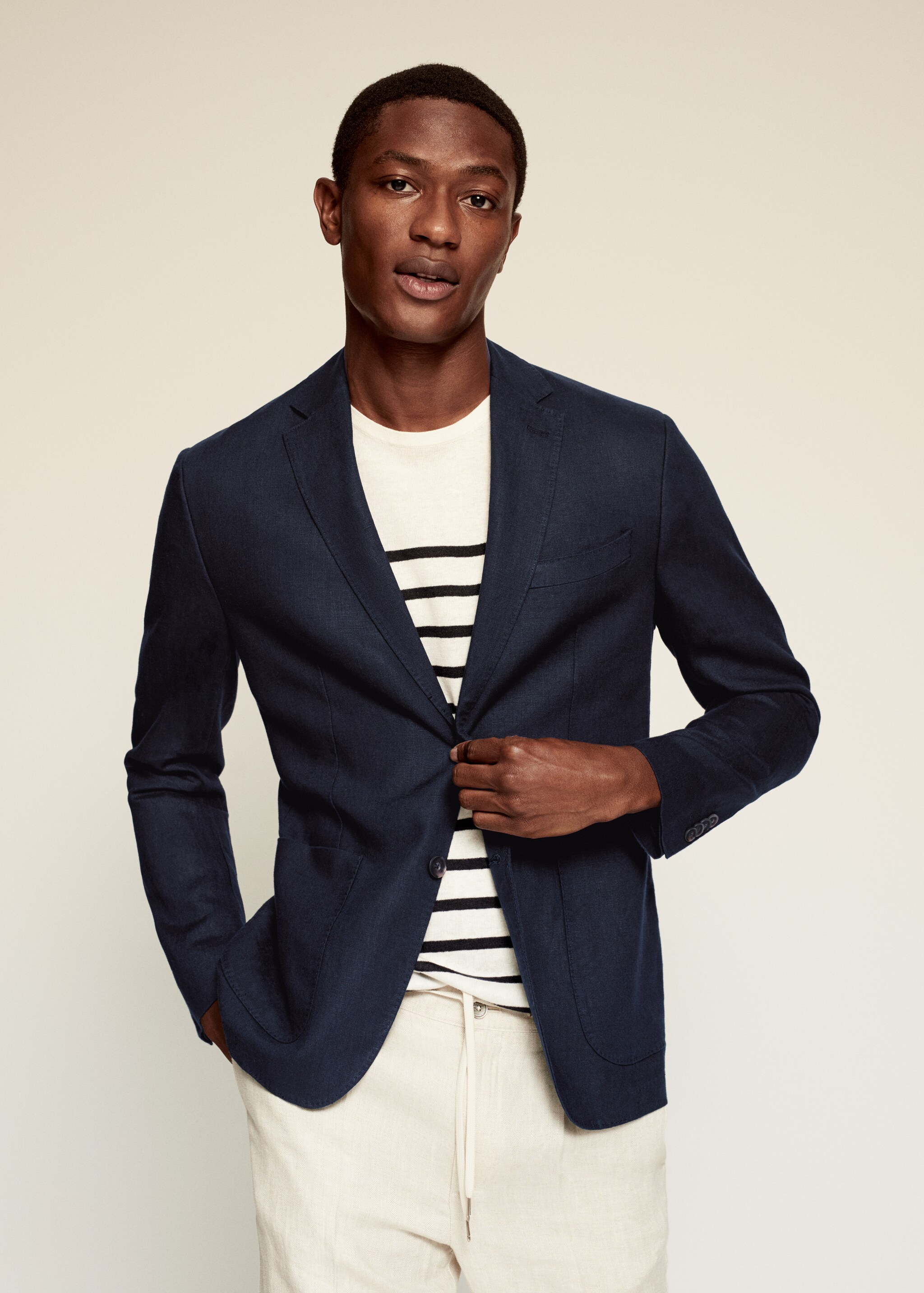 Americana slim fit 100% lino - Detalle del artículo 3