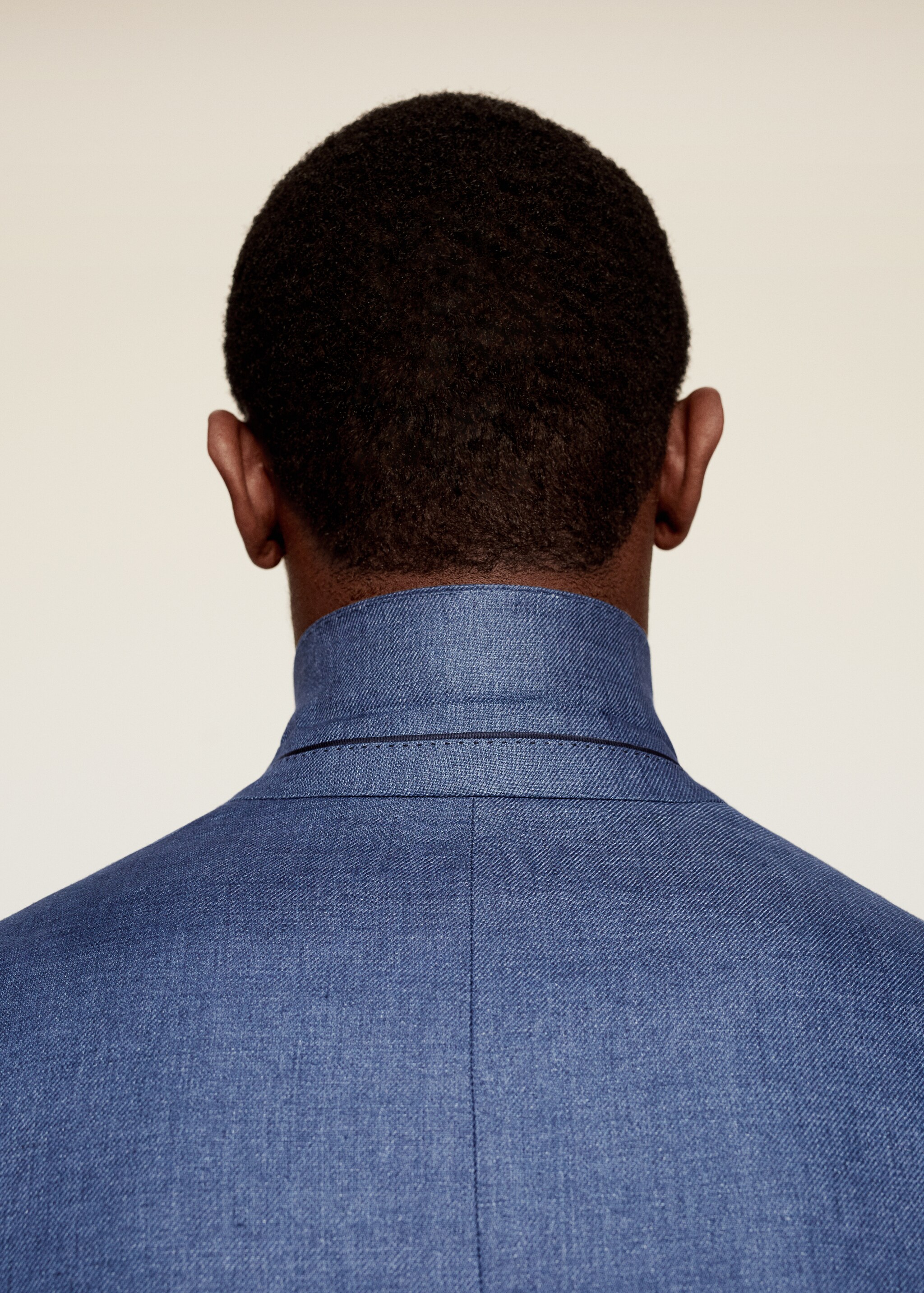 Veste de costume slim fit lin - Détail de l'article 4