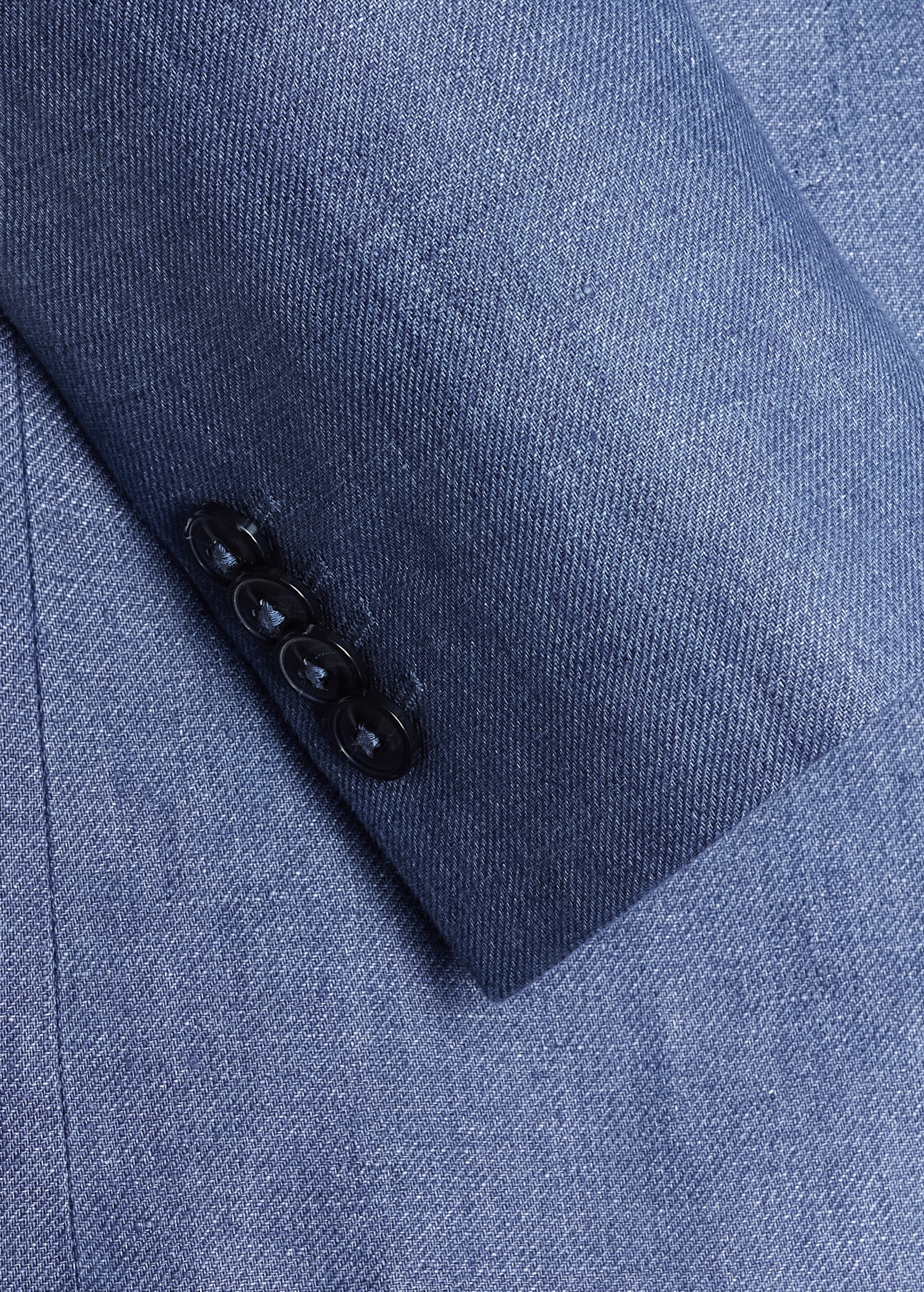 Veste de costume slim fit lin - Détail de l'article 8