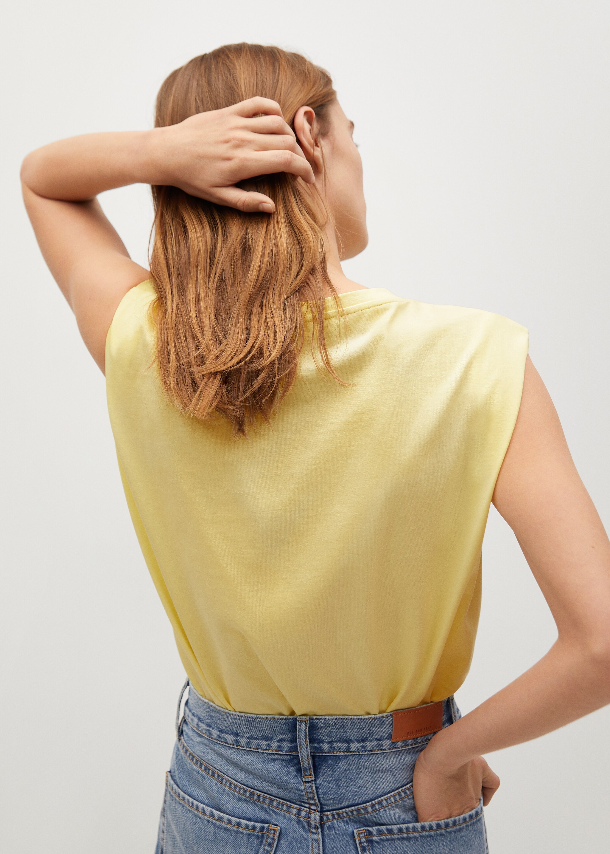 Camiseta algodón sostenible - Reverso del artículo