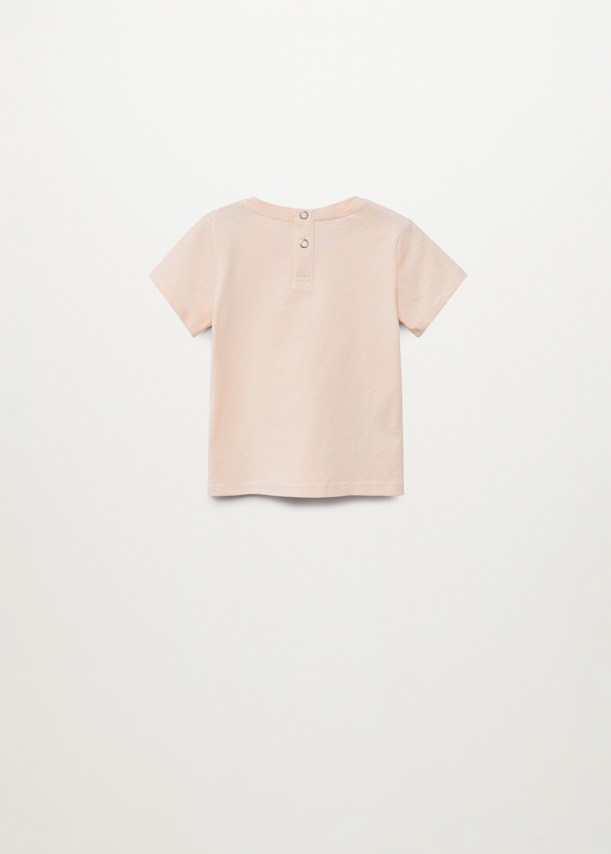 Camiseta estampada algodón - Reverso del artículo