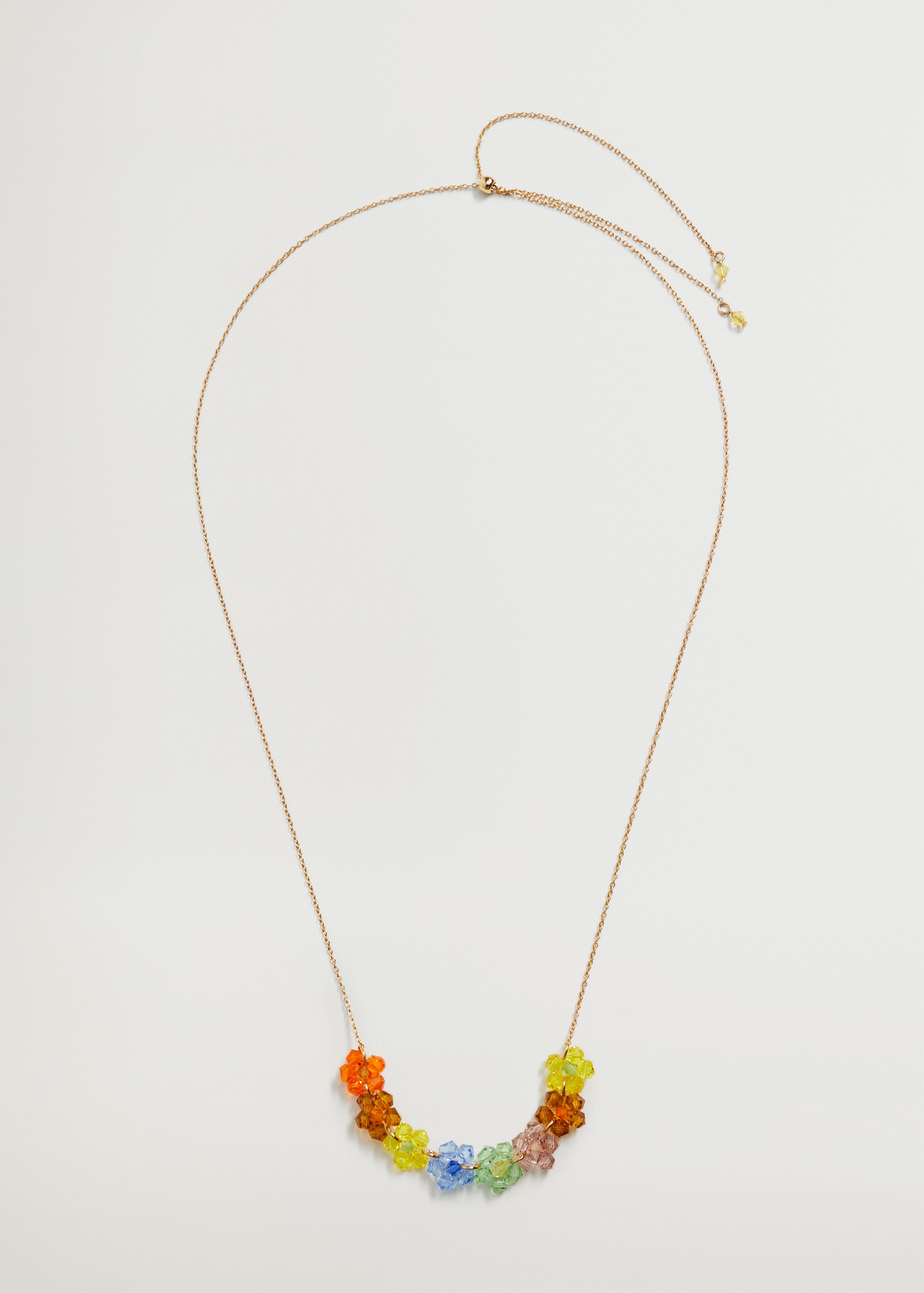 Collar abalorios flores - Artículo sin modelo
