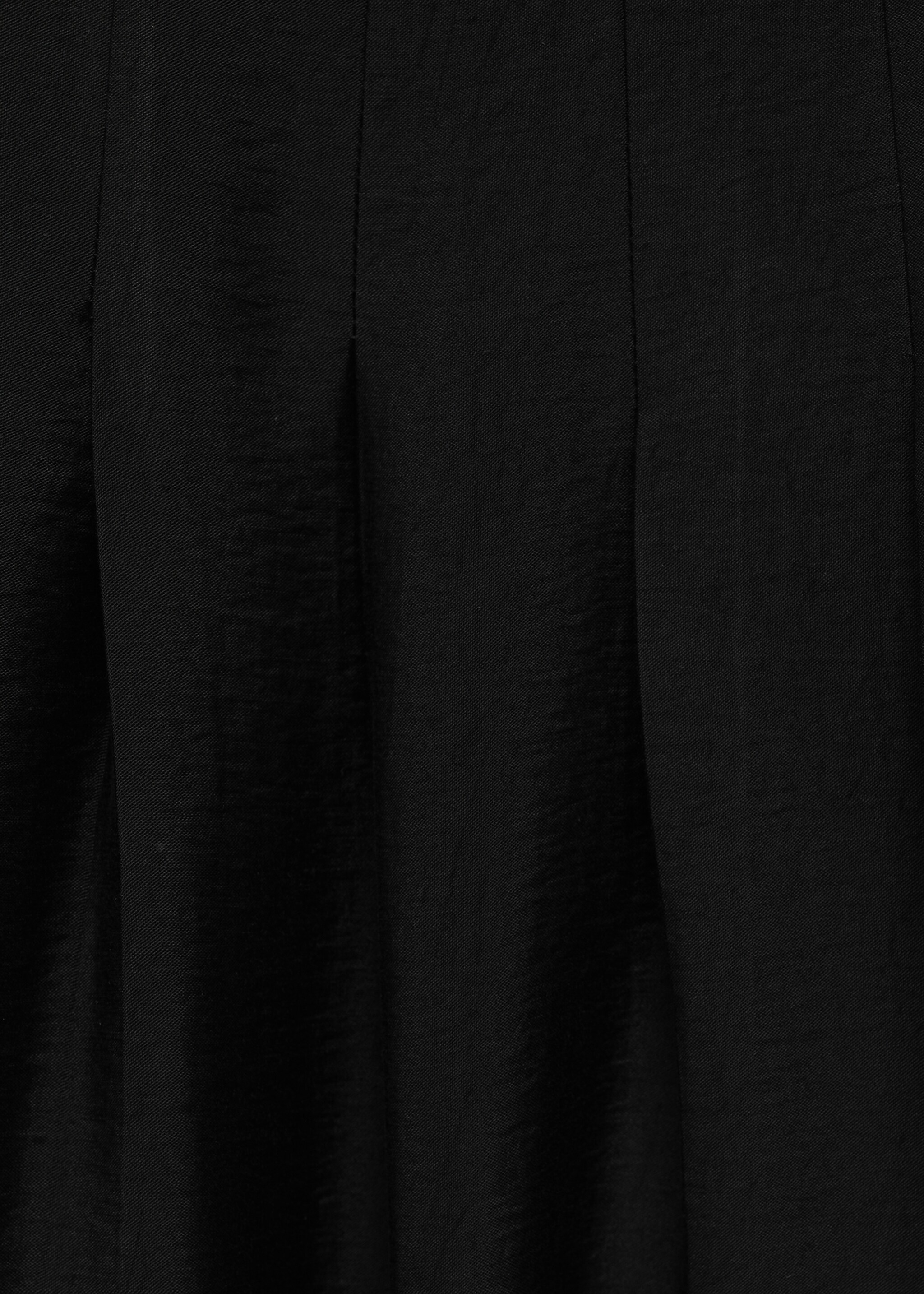 Robe midi évasée ceinture - Détail de l'article 0, Noir. Ref: 87005735-00.