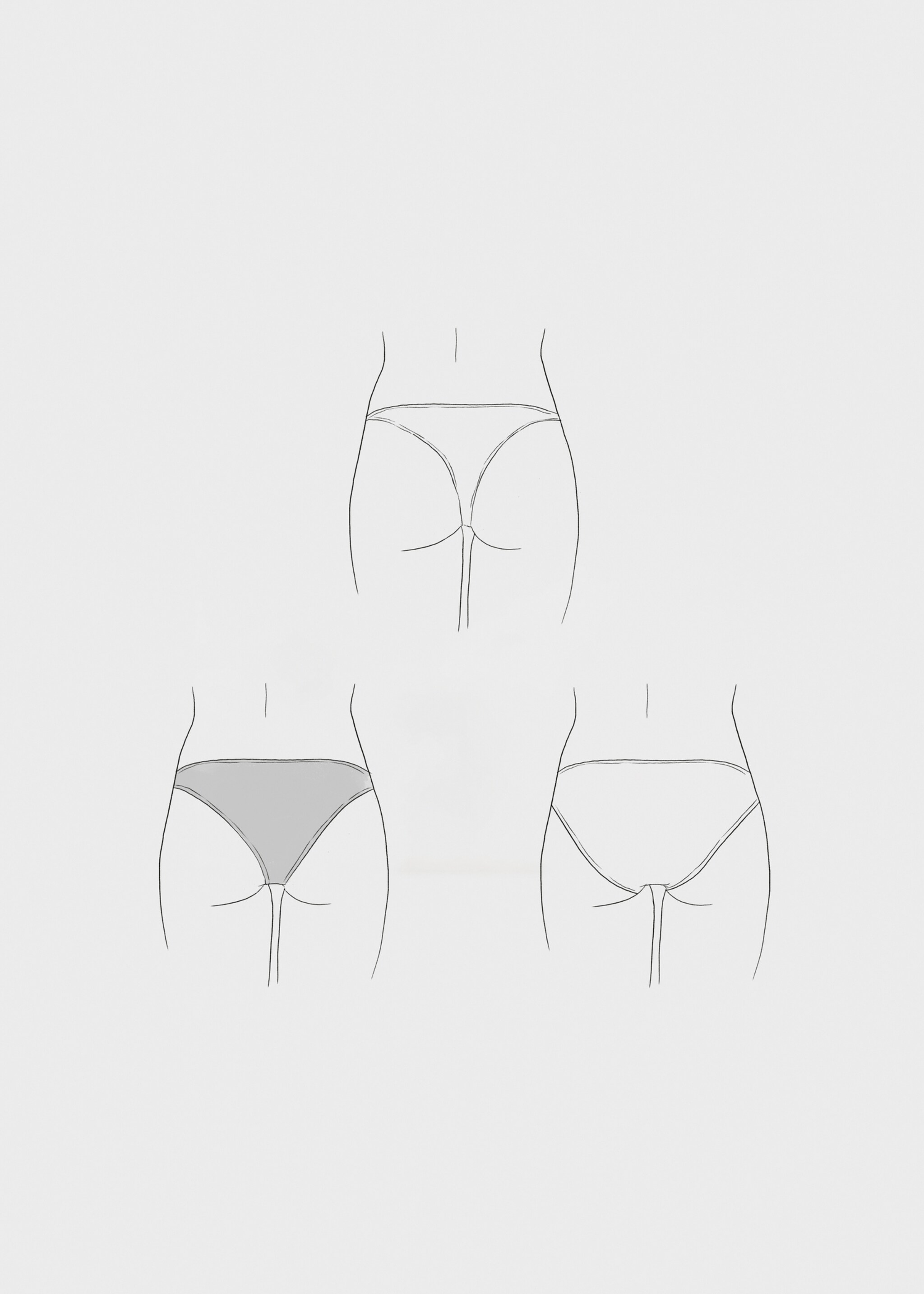 Zweifarbiger Bikini - Detail des Artikels 2, Türkis. Ref: 87005761-00.