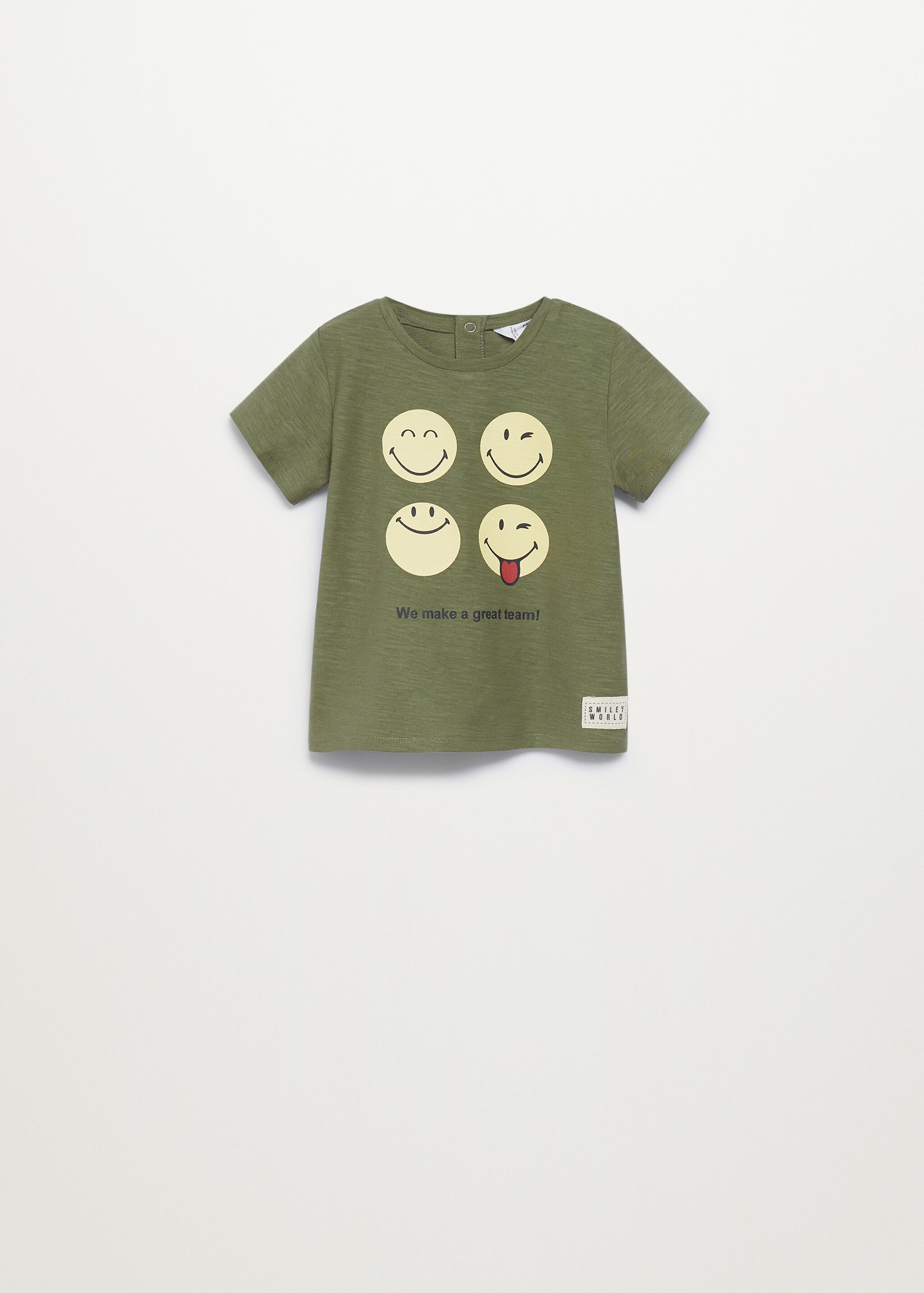 Camiseta algodón orgánico estampada - Artículo sin modelo