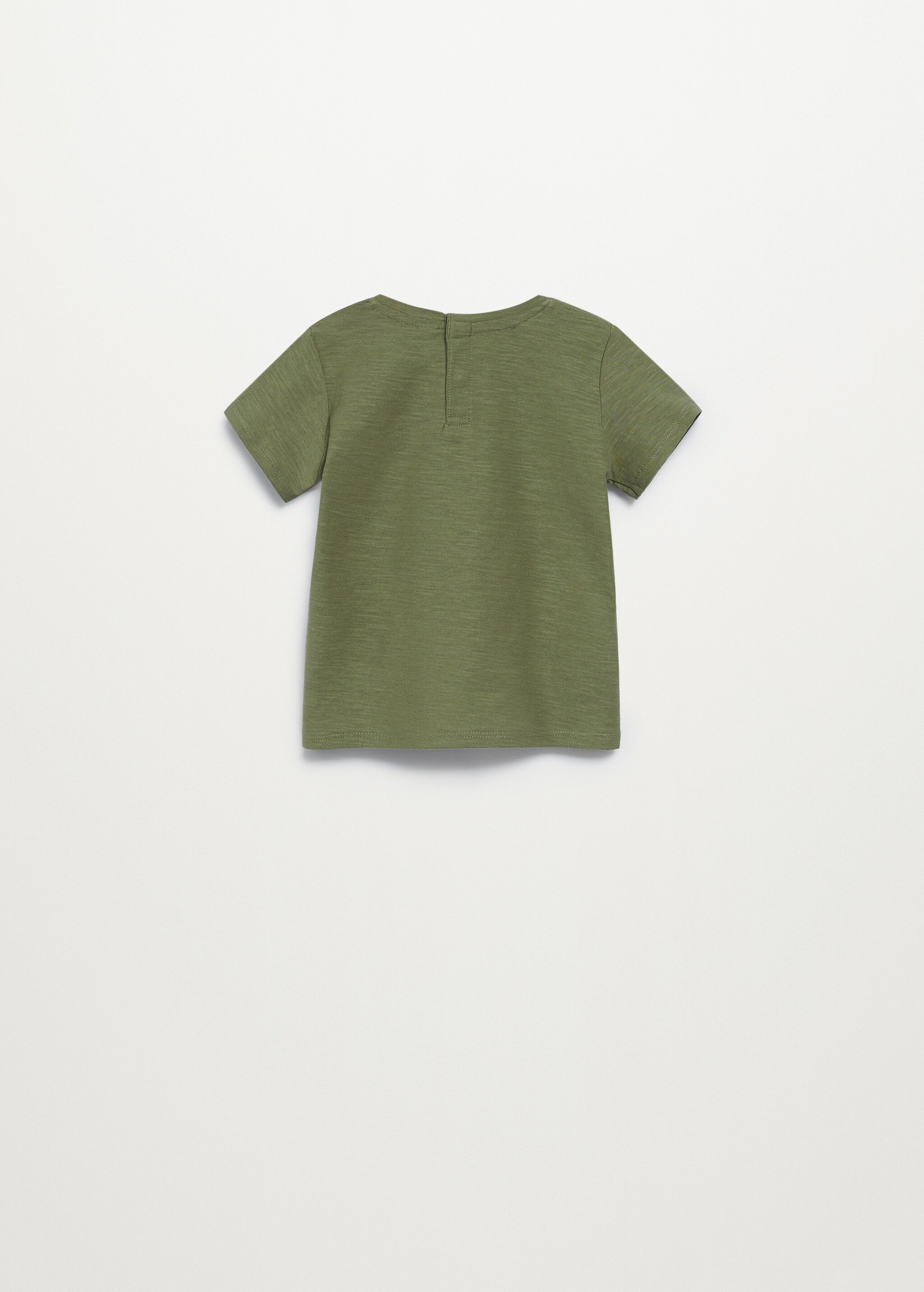 Camiseta algodón orgánico estampada - Reverso del artículo