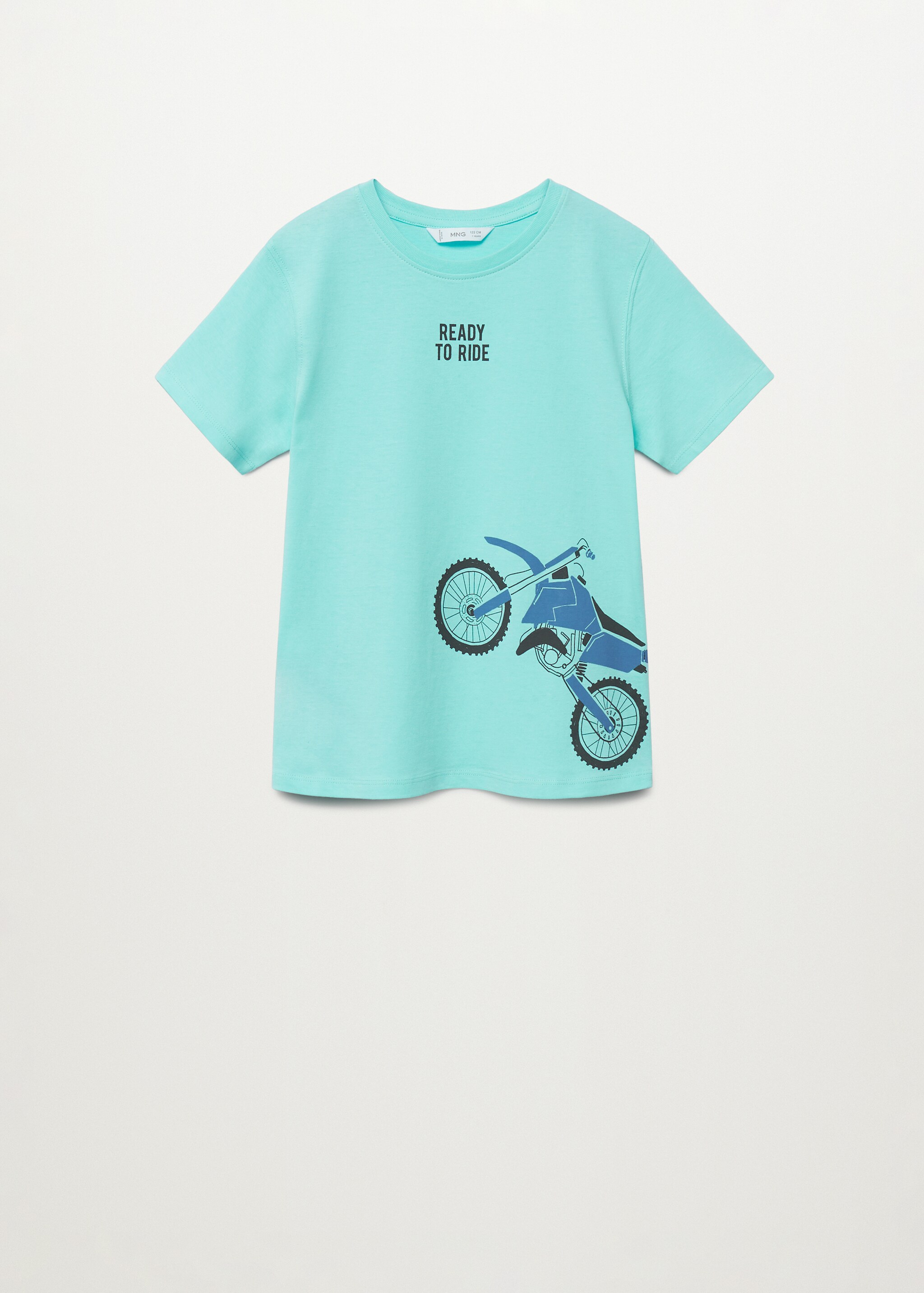 Bedrucktes T-Shirt aus Bio-Baumwolle - Artikel ohne Model