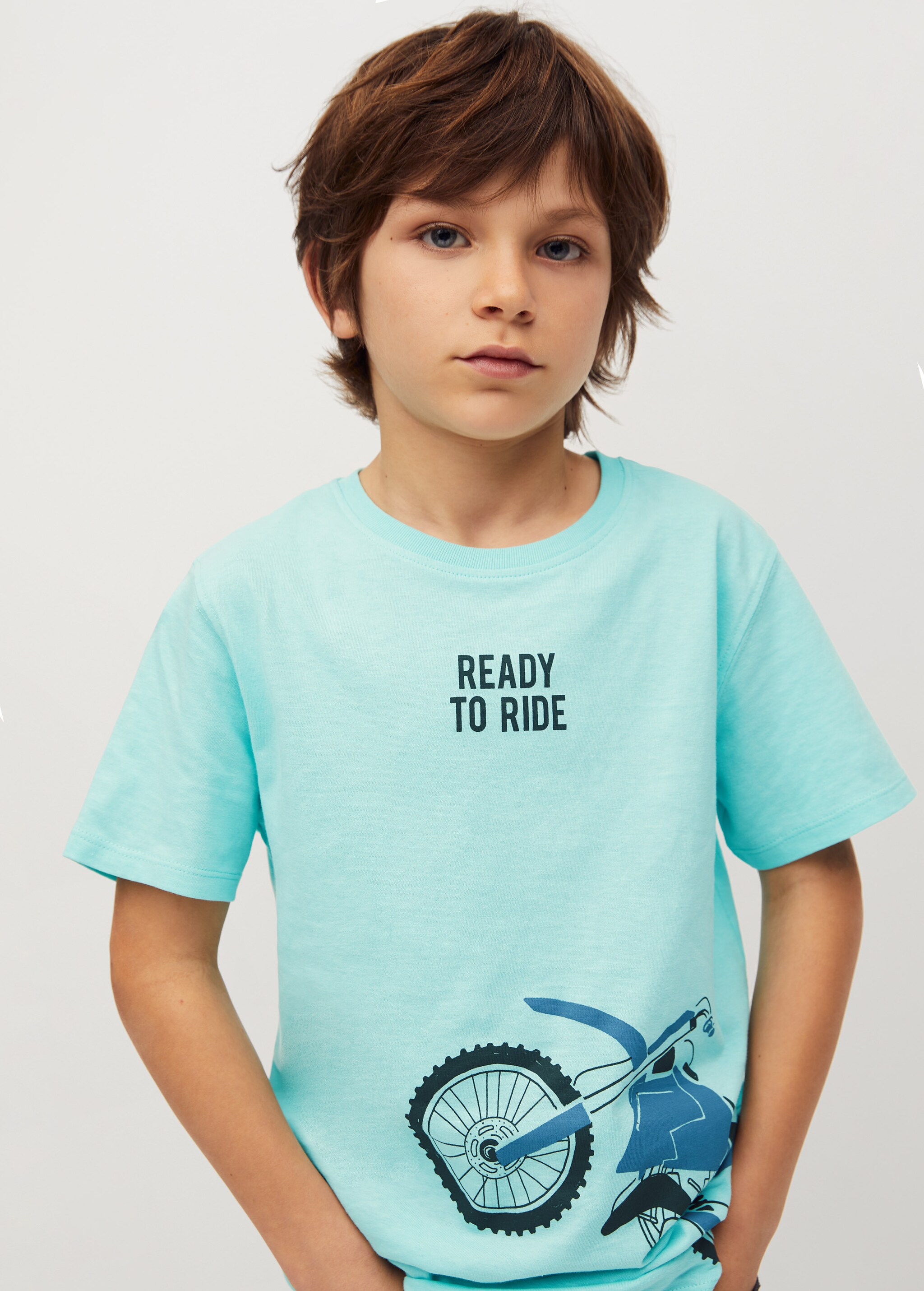 Bedrucktes T-Shirt aus Bio-Baumwolle - Detail des Artikels 1