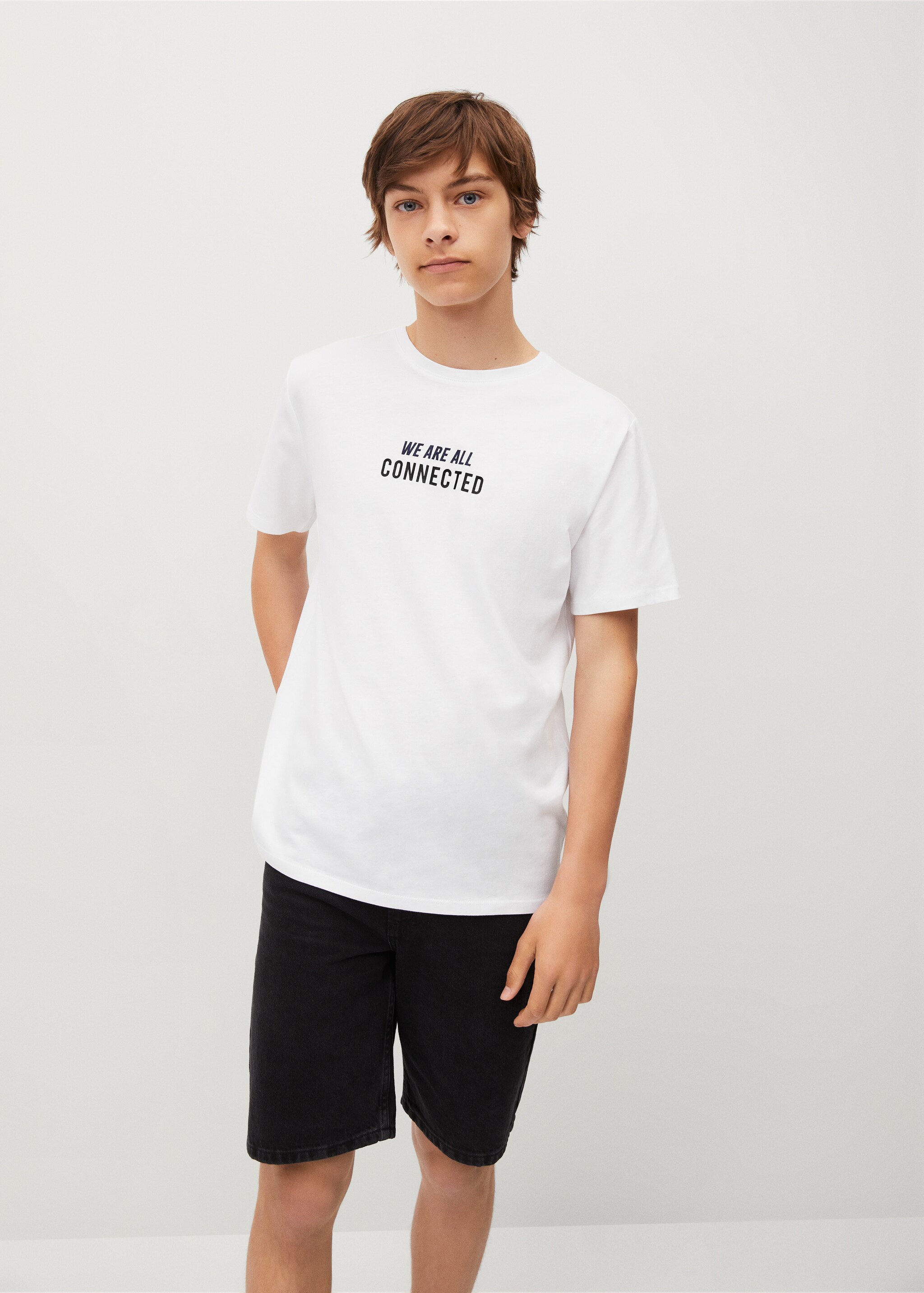 Oversized message t-shirt - Details of the article 1