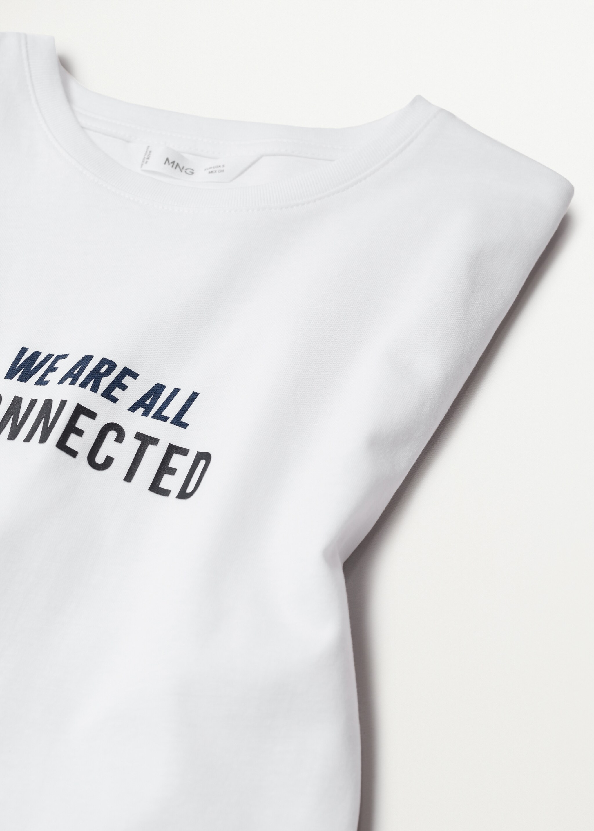 Oversized message t-shirt - Details of the article 8