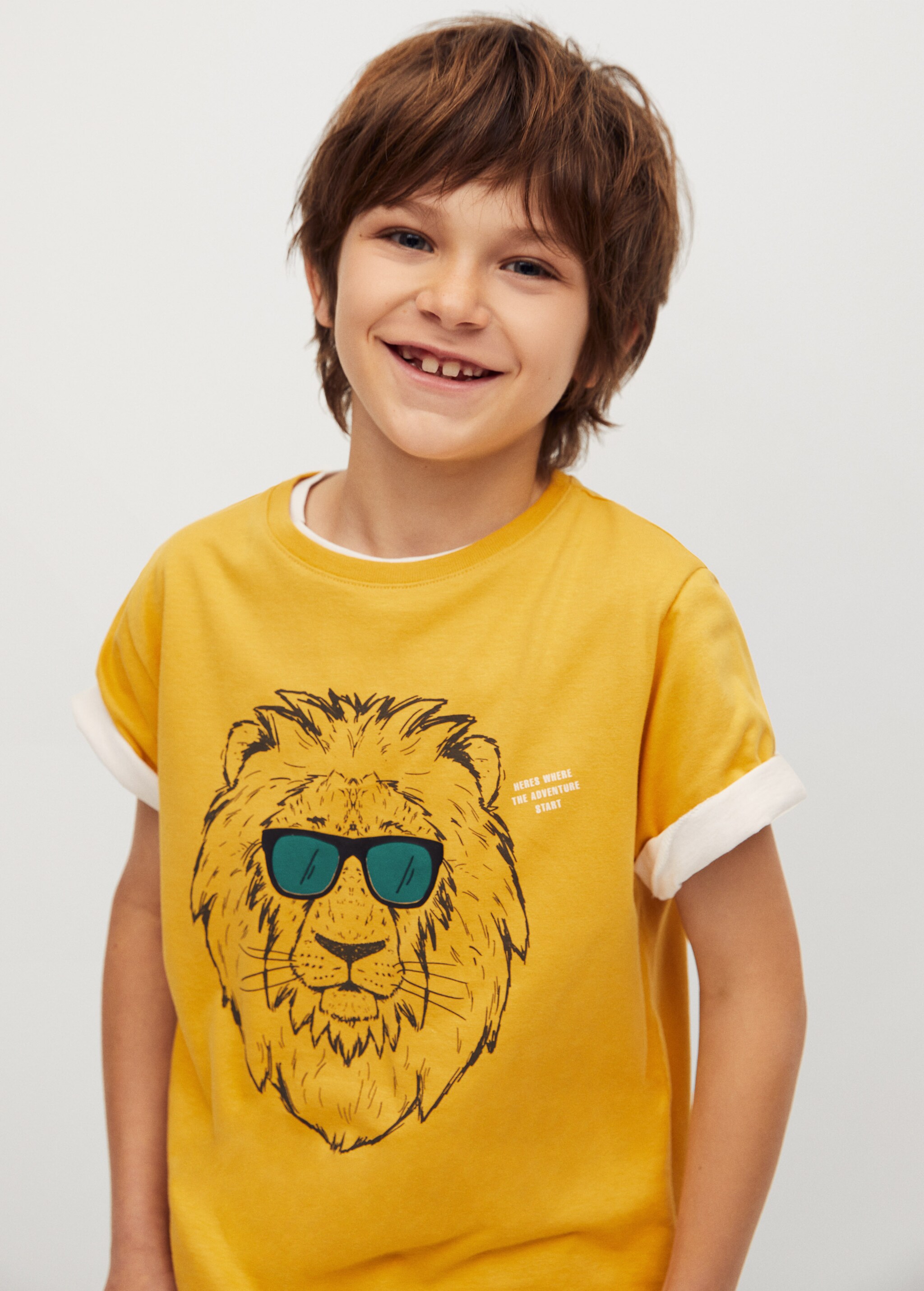 Camiseta algodón estampada - Detalle del artículo 1