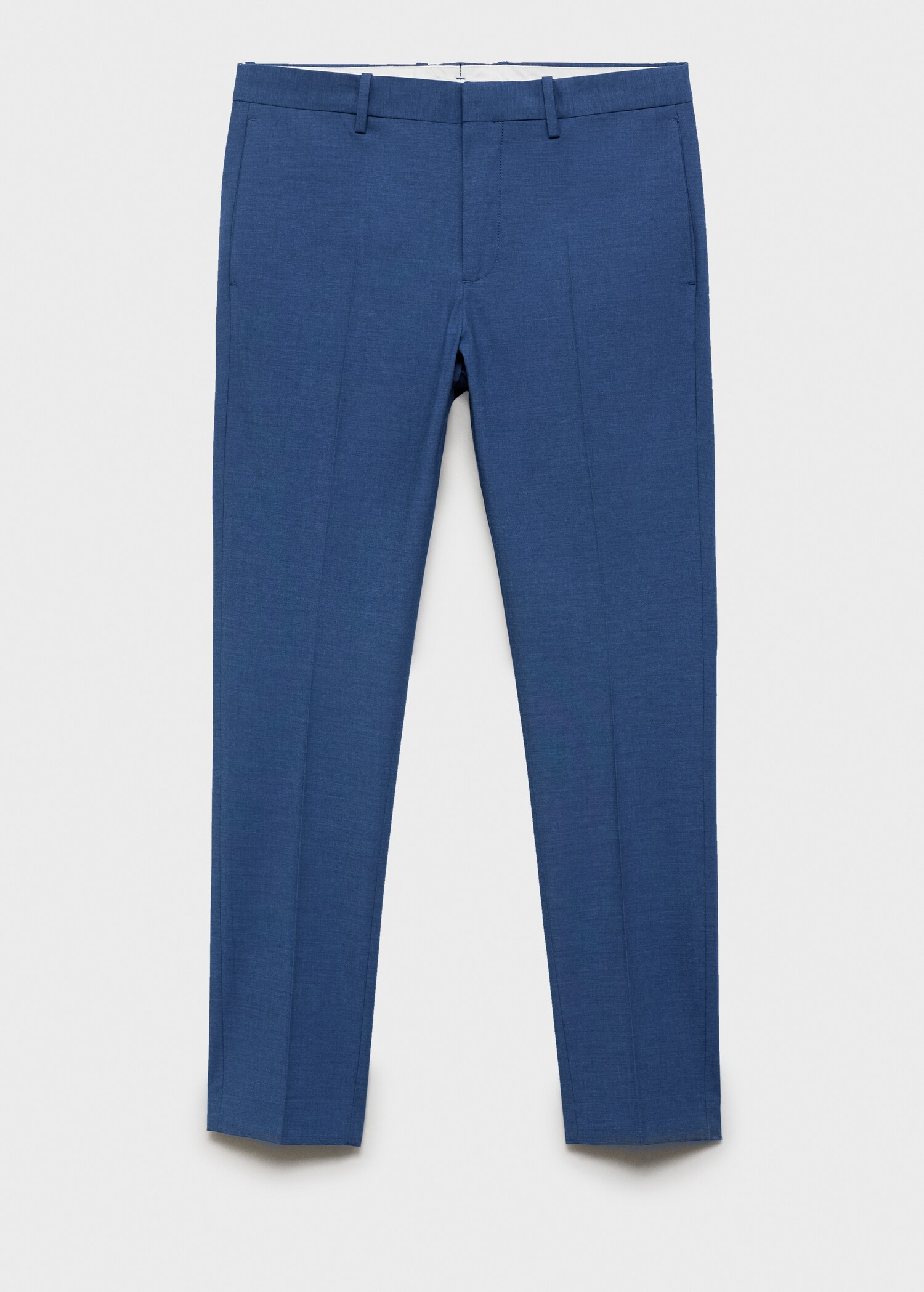 Stretch fabric super slim-fit suit trousers - Article without model